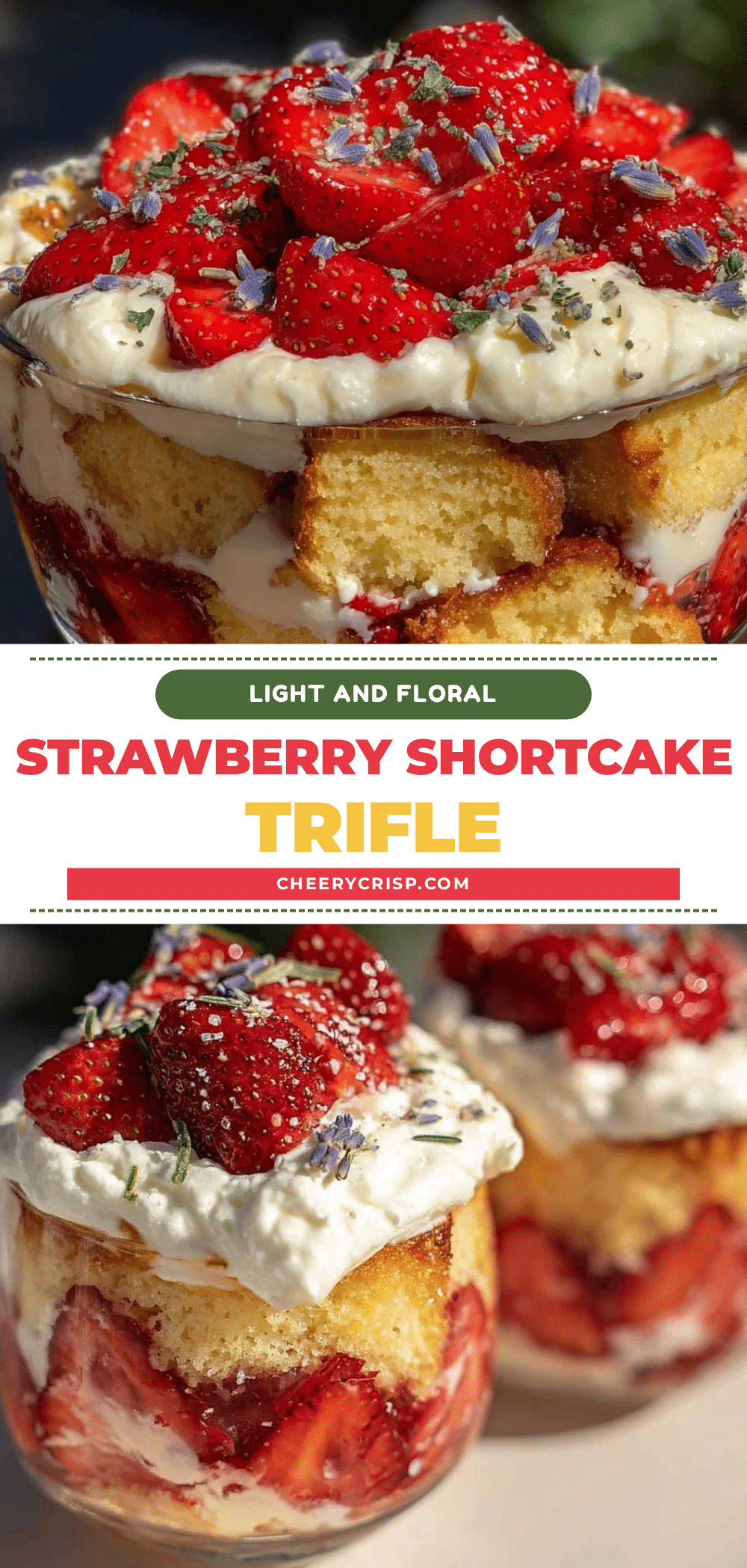 afternoon tea strawberry shortcake trifle recipe