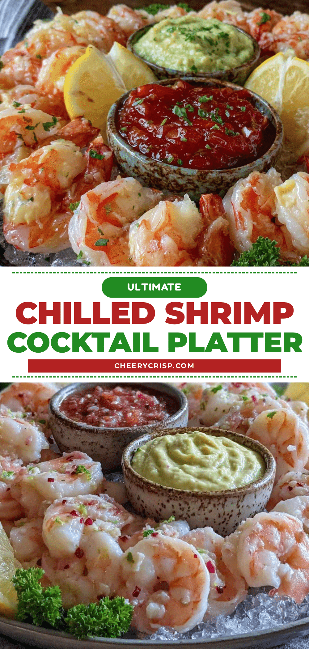 chilled shrimp cocktail platter recipe