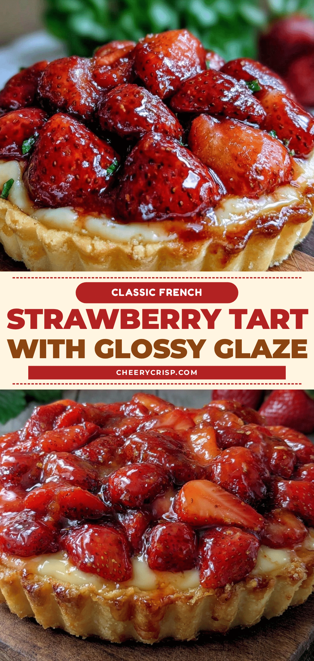 classic French strawberry tart recipe