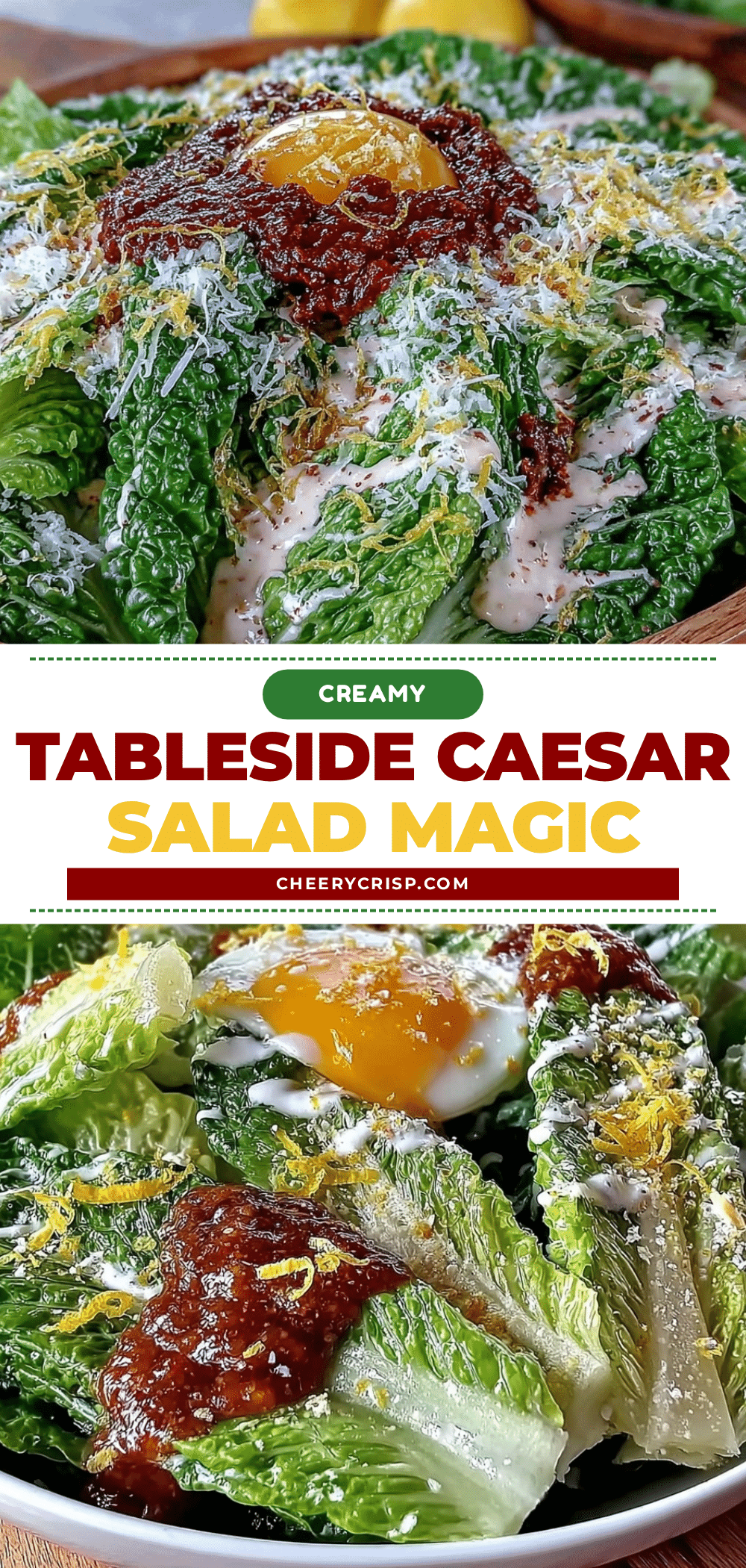 creamy tableside caesar salad recipe