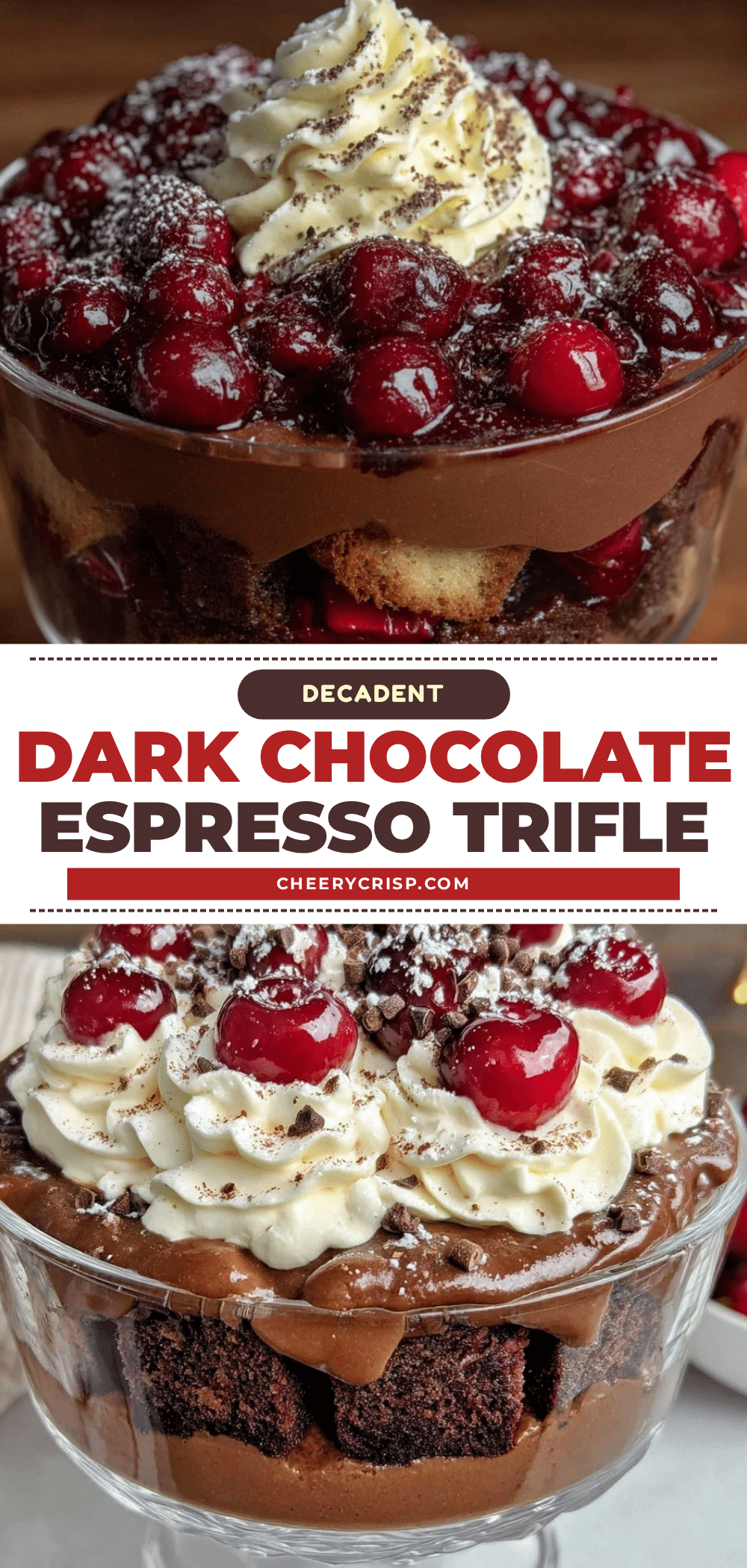 dark chocolate espresso trifle recipe