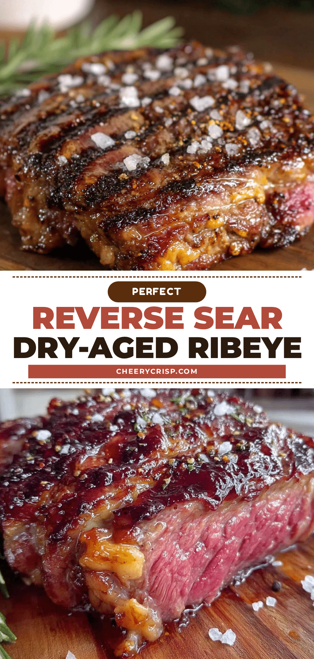 dry-aged ribeye reverse sear recipe