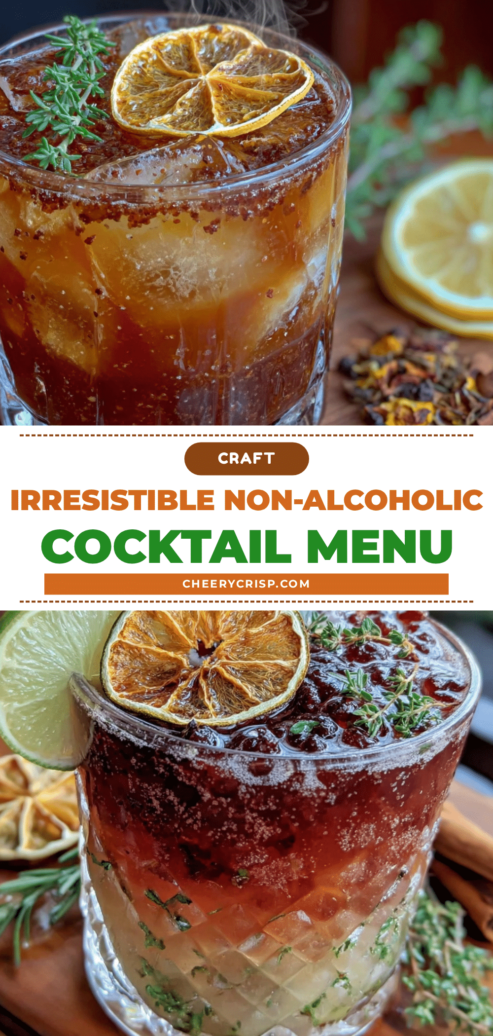flavorful craft non-alcoholic cocktail recipe