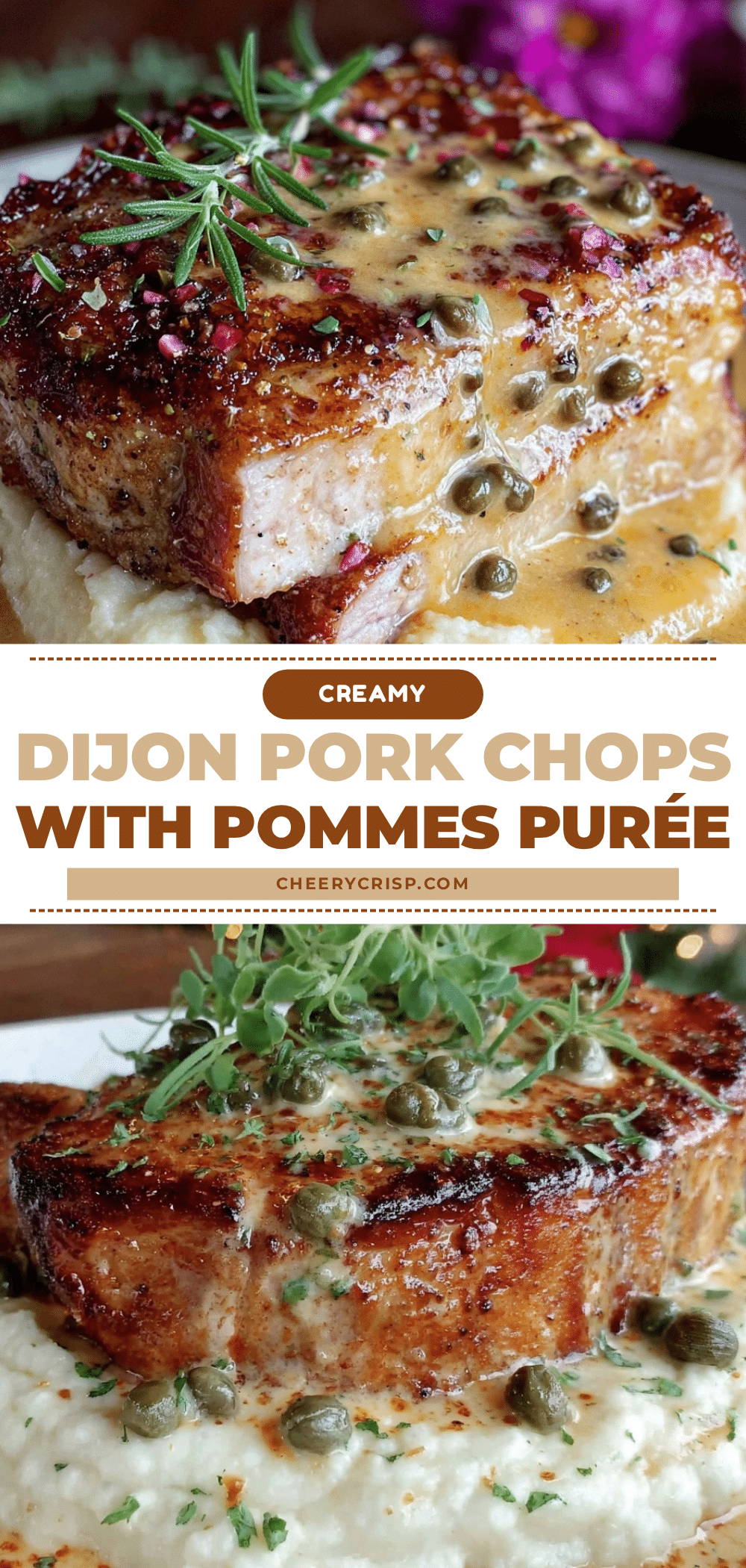 French Brasserie Pork Chop recipe