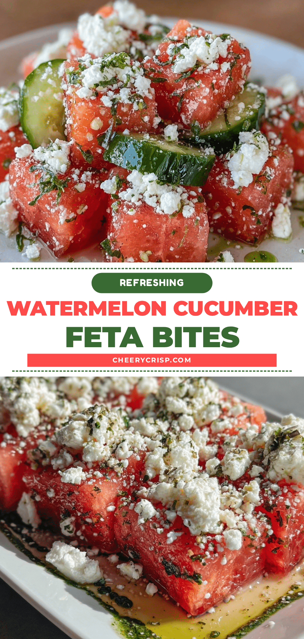 fresh watermelon and compressed cucumber recipe recipe