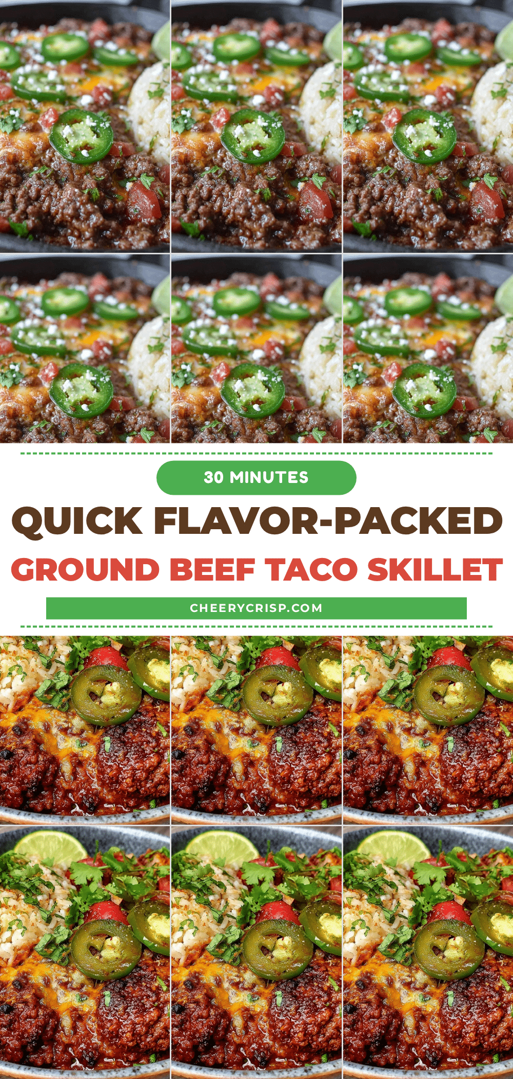 ground beef taco skillet recipe