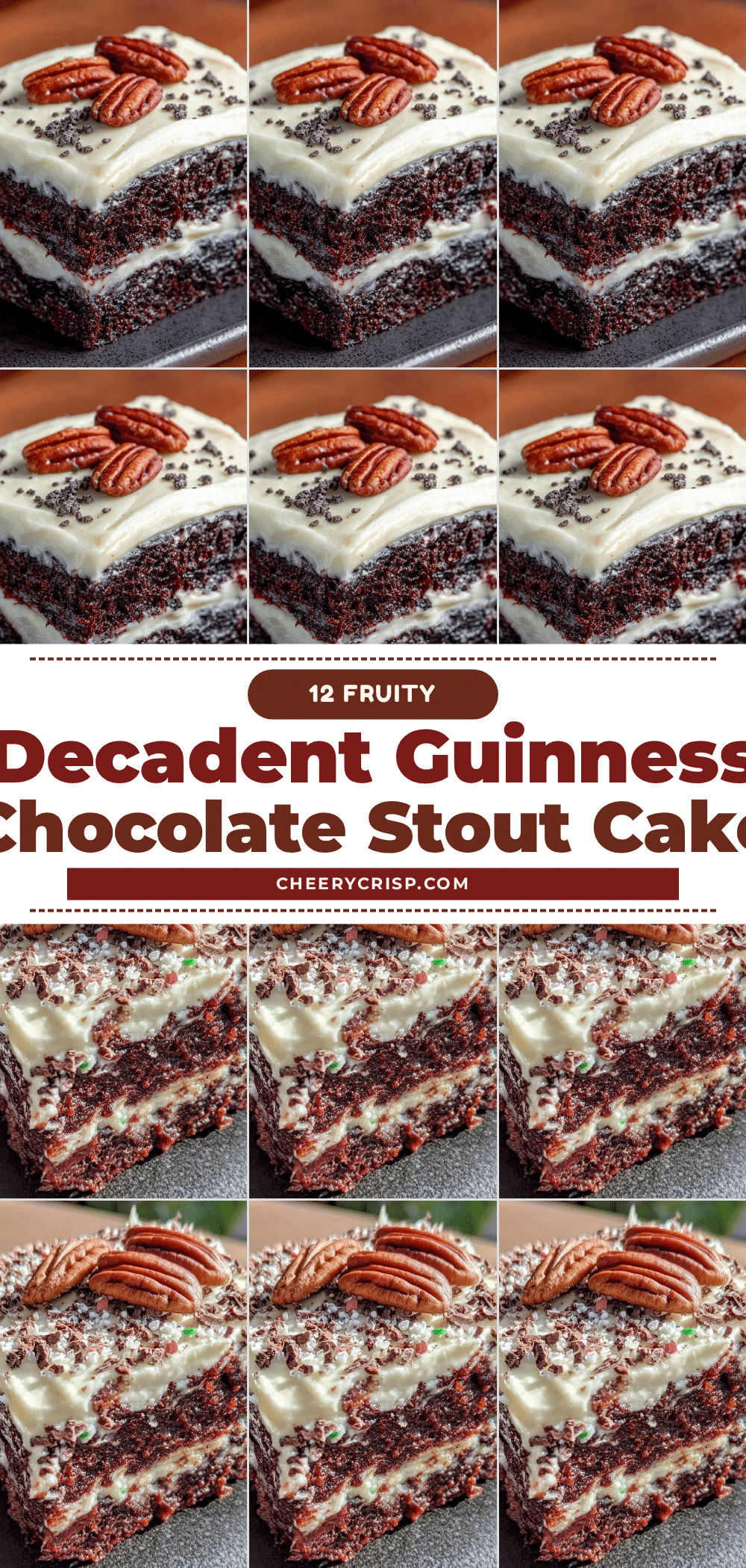 Guinness Dark Chocolate Stout Cake recipe