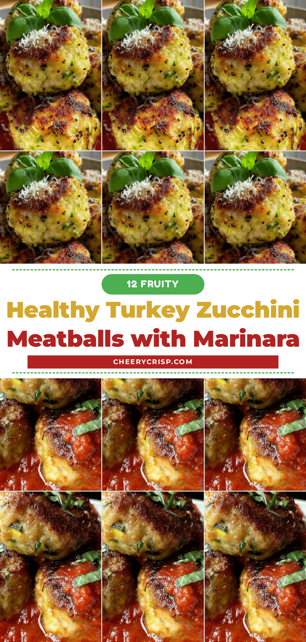 healthy turkey zucchini meatballs recipe