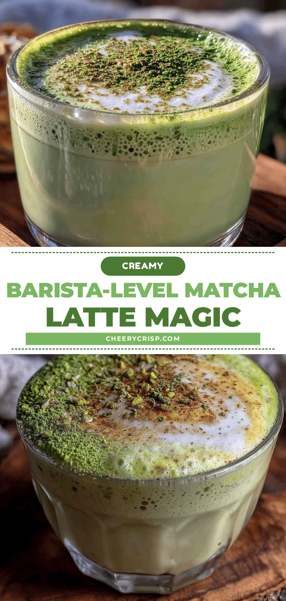 homemade matcha latte recipe