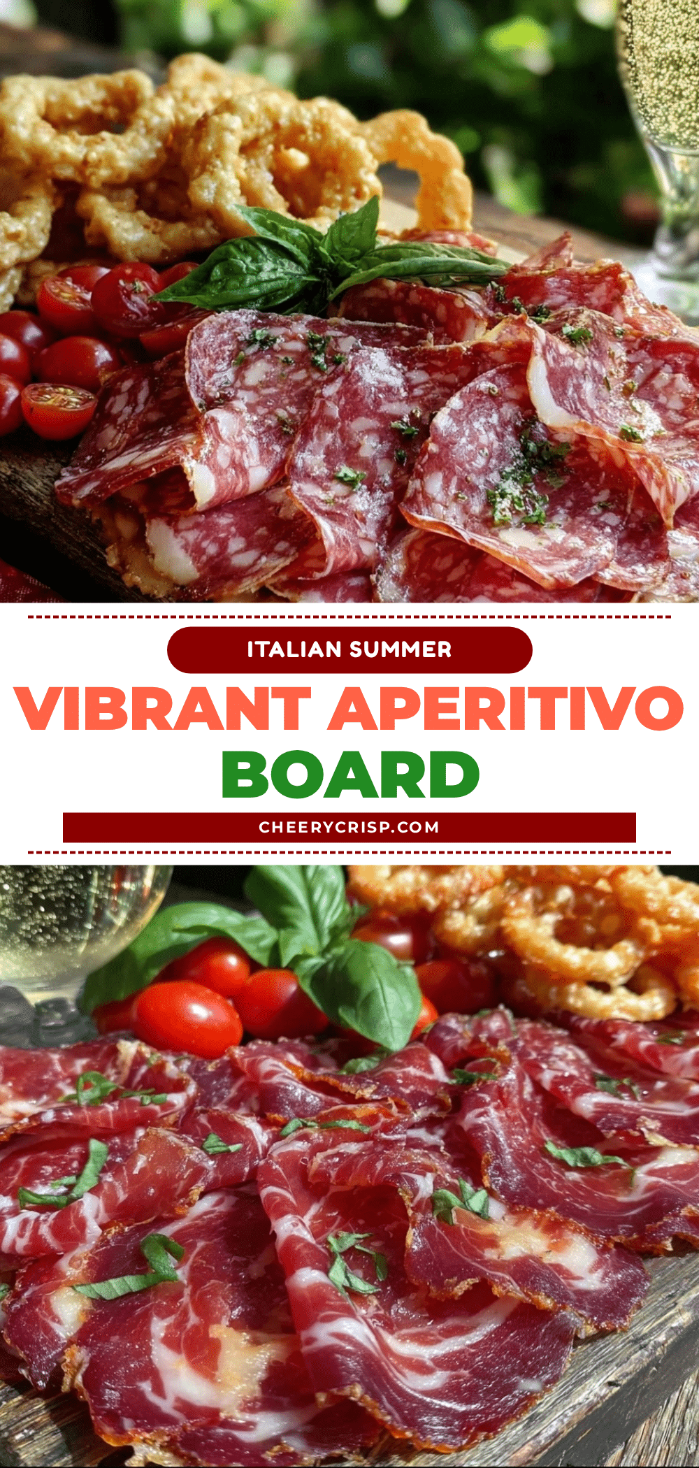 italian summer garden aperitivo board recipe