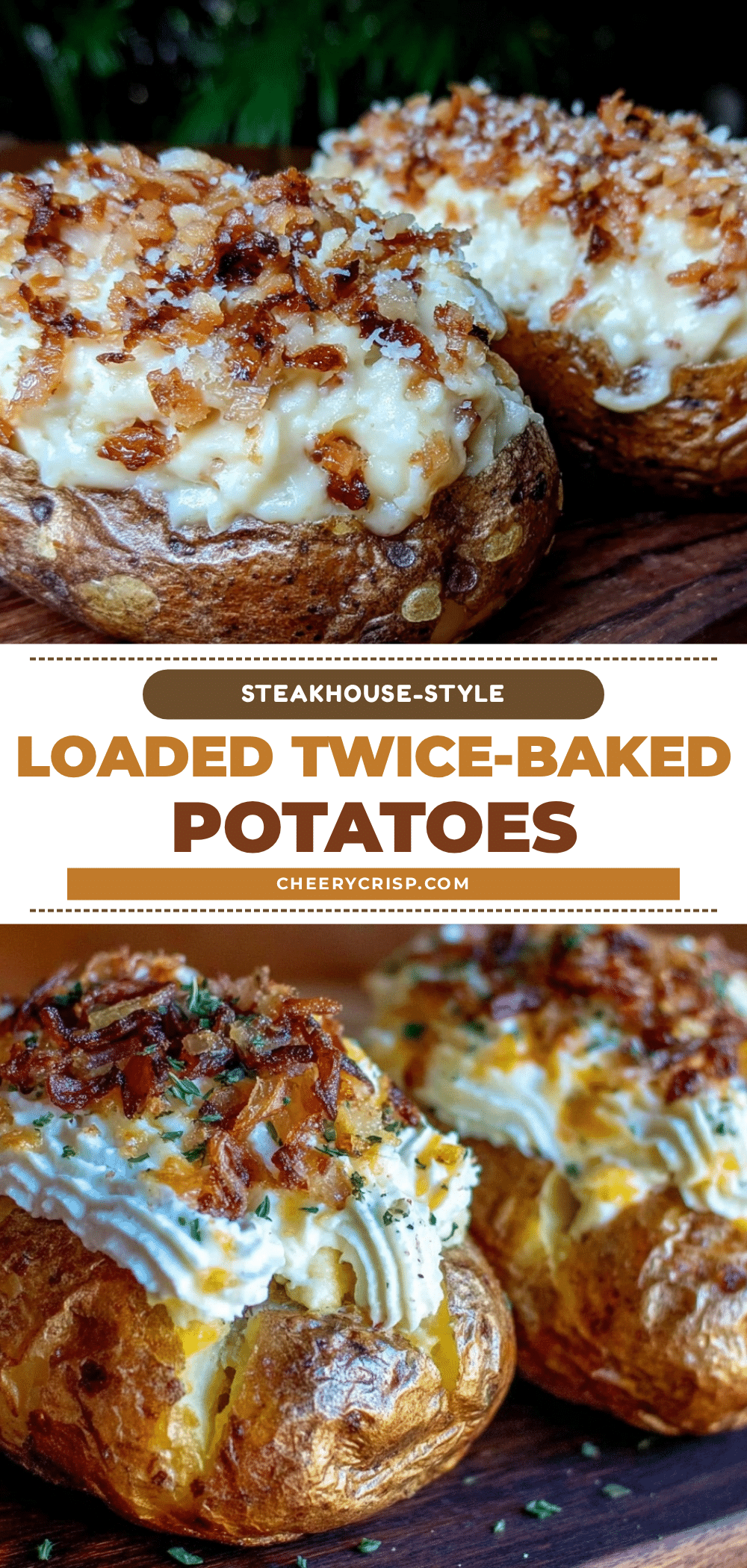 loaded twice-baked potatoes recipe