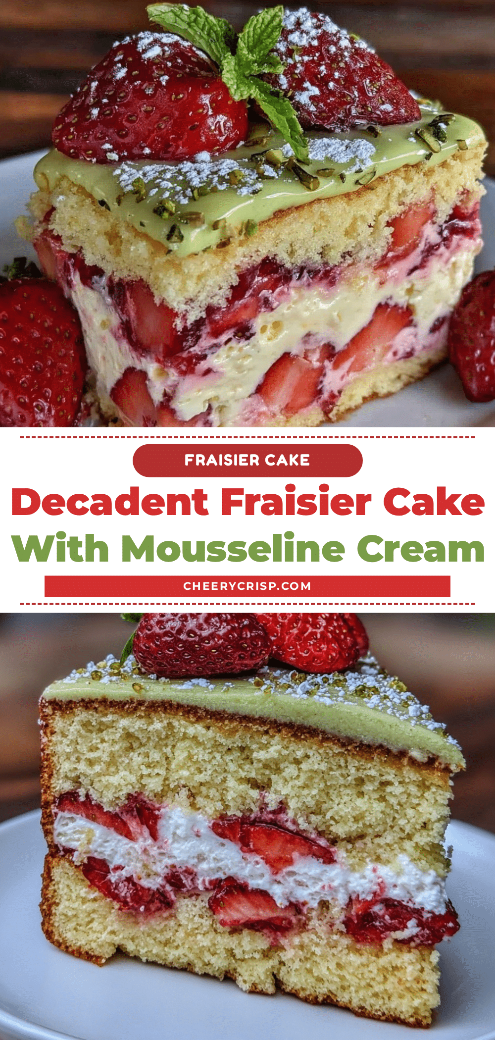 Perfect Fraisier Cake recipe