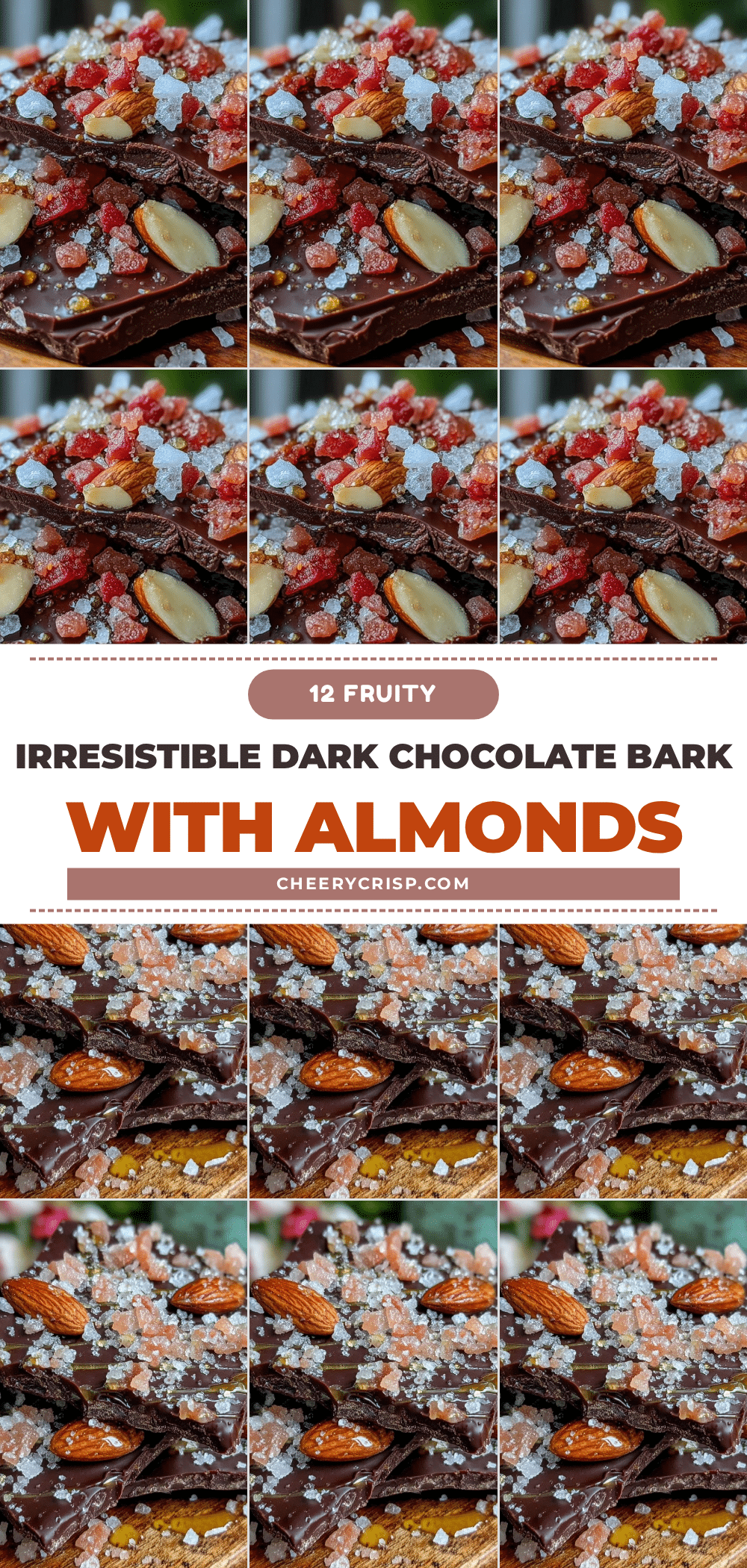 pink Himalayan salt dark chocolate bark recipe