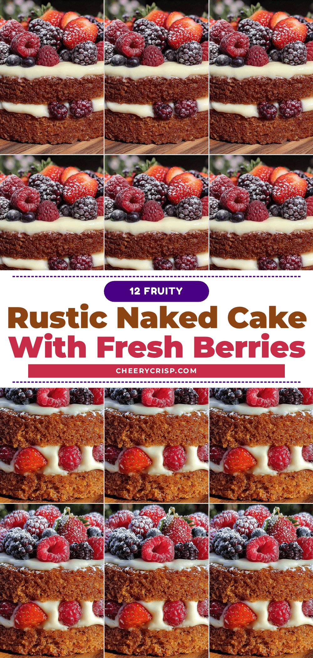 rustic naked cake recipe recipe