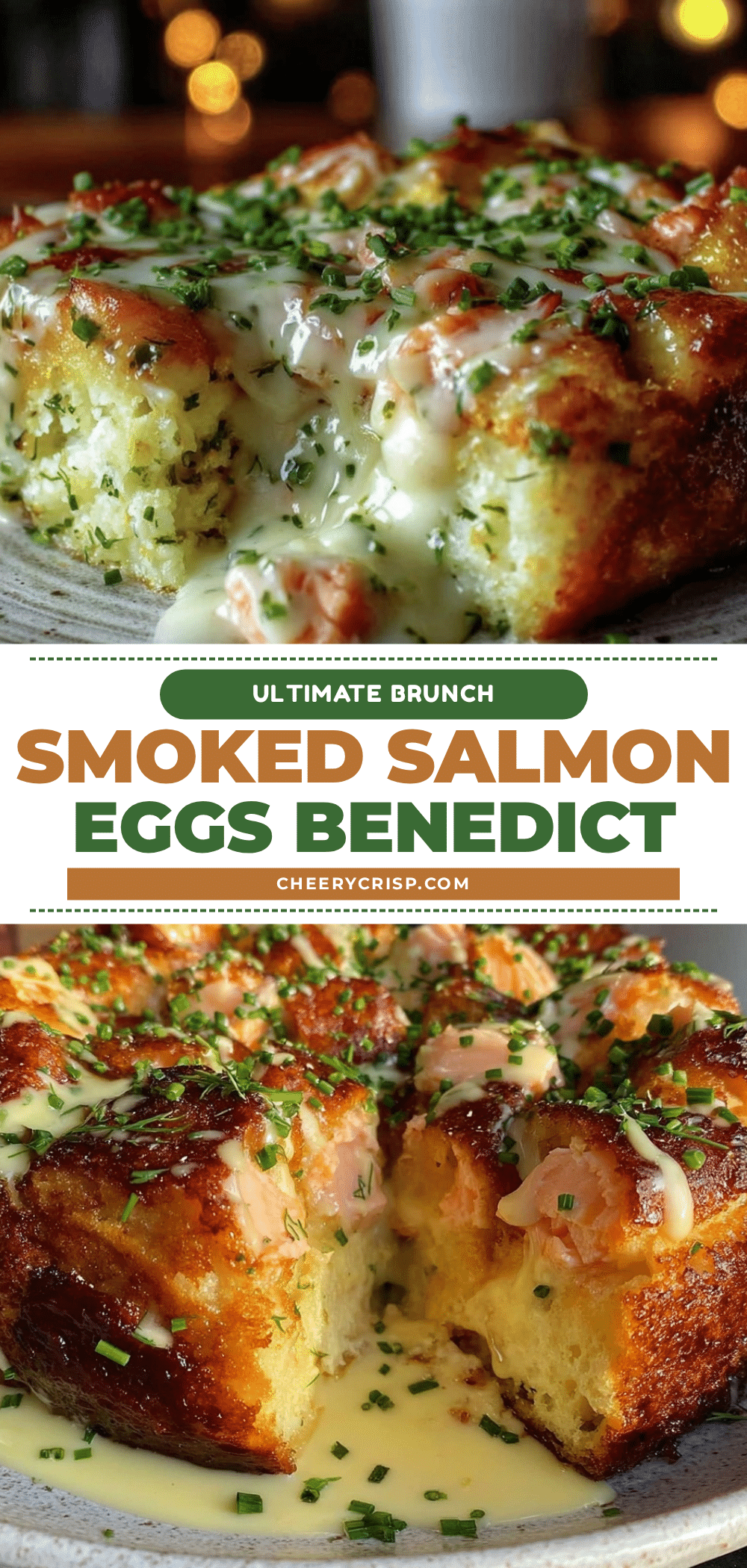 smoked salmon eggs benedict casserole recipe