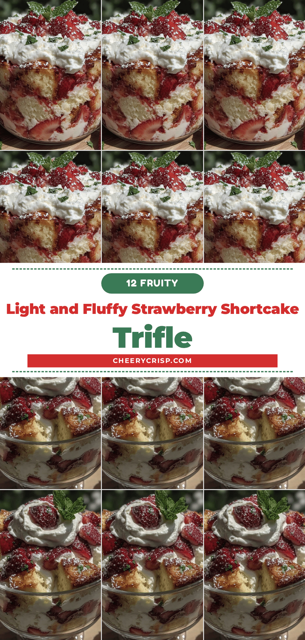 strawberry shortcake trifle recipe