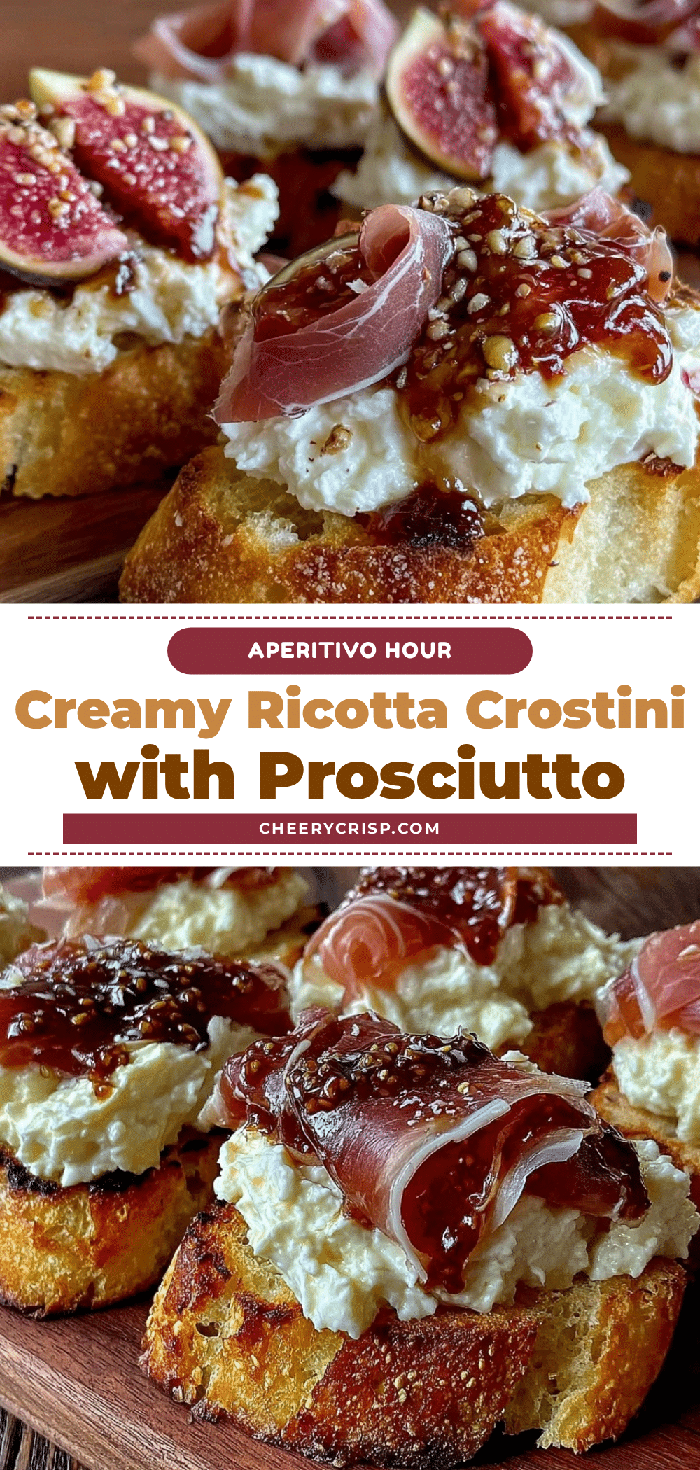 whipped ricotta crostini recipe