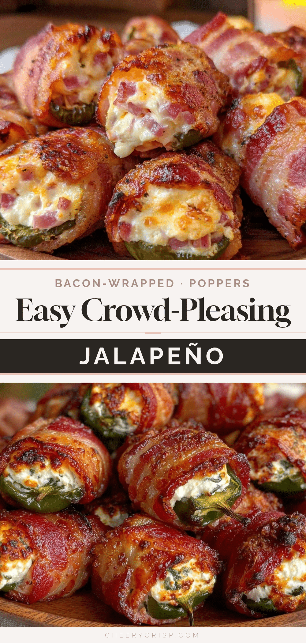 bacon-wrapped jalapeño cream cheese poppers recipe