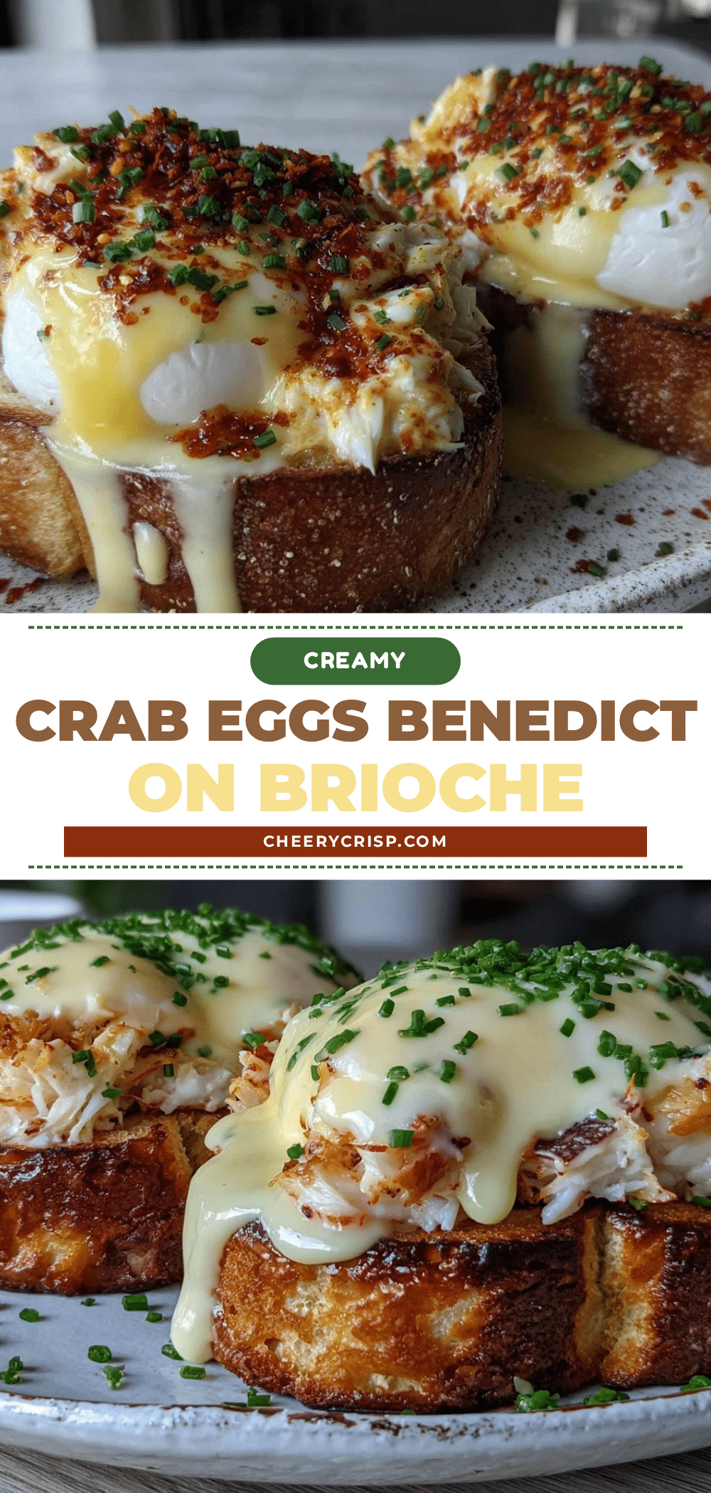crab eggs benedict recipe