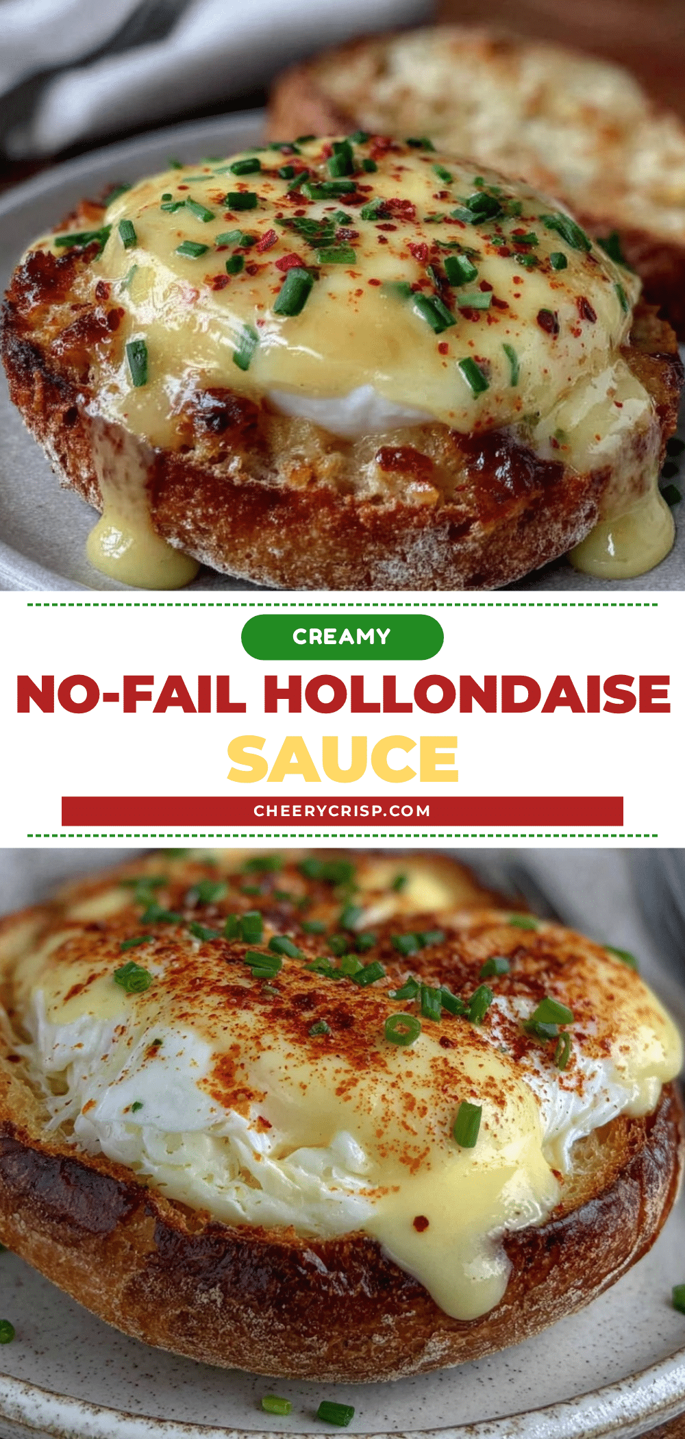 creamy no-fail hollandaise sauce recipe recipe