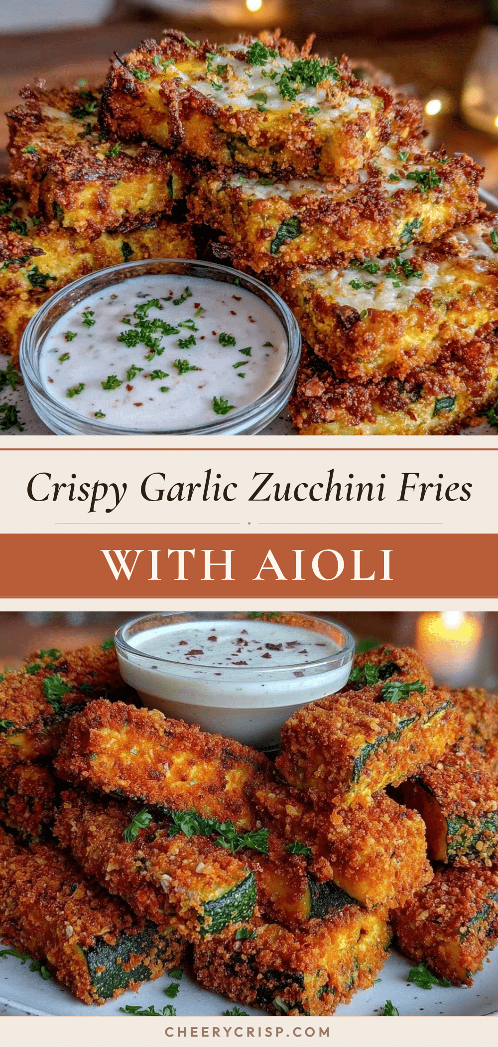 crispy baked zucchini fries recipe
