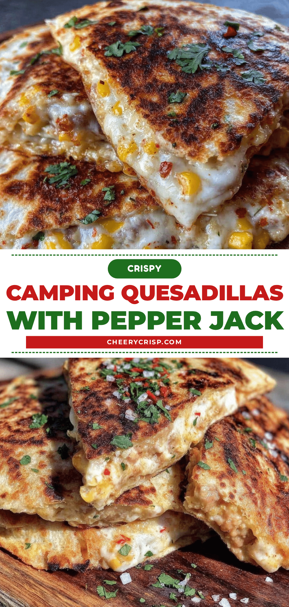 Crispy Blackstone Camping Quesadillas recipe