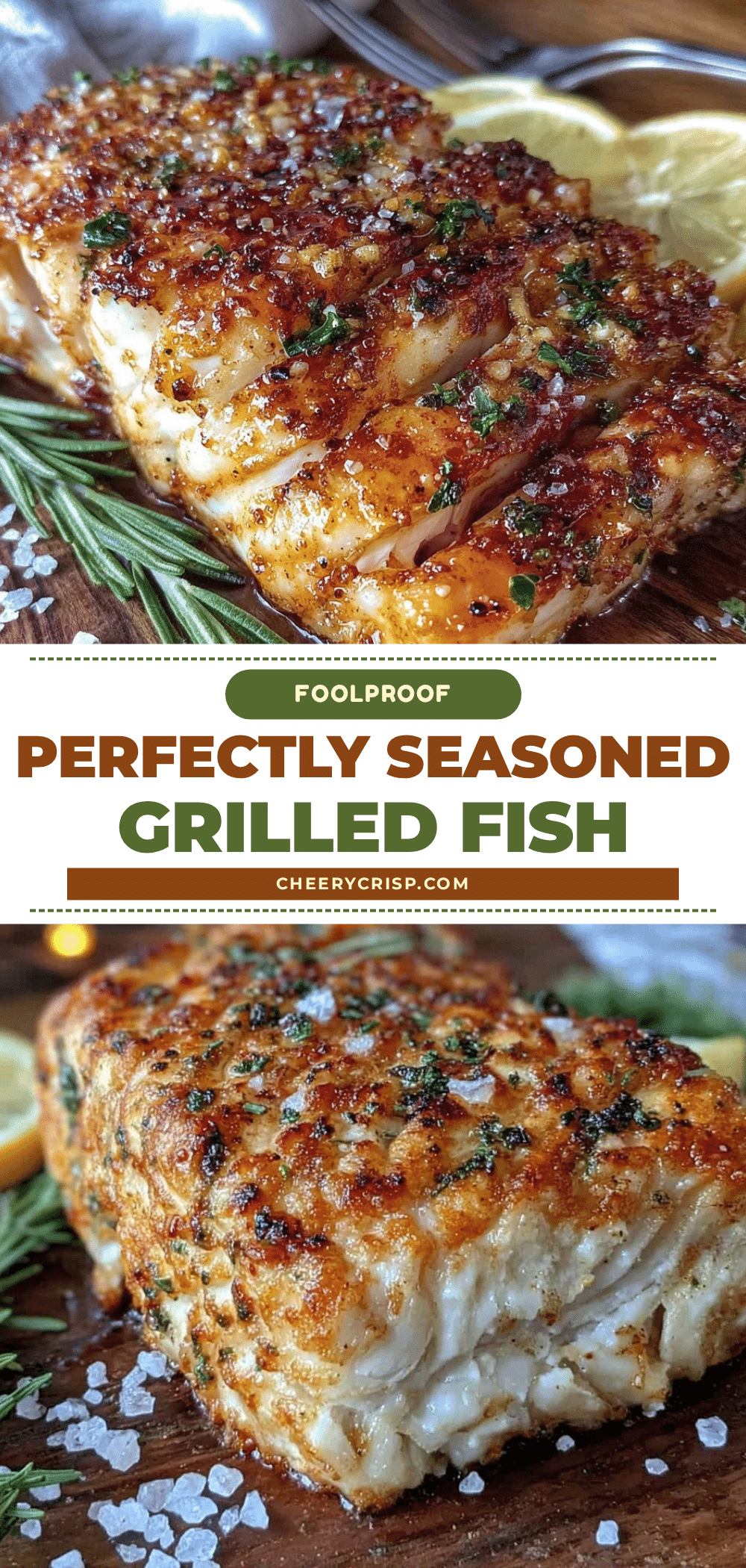 crispy foolproof grilled fish recipe