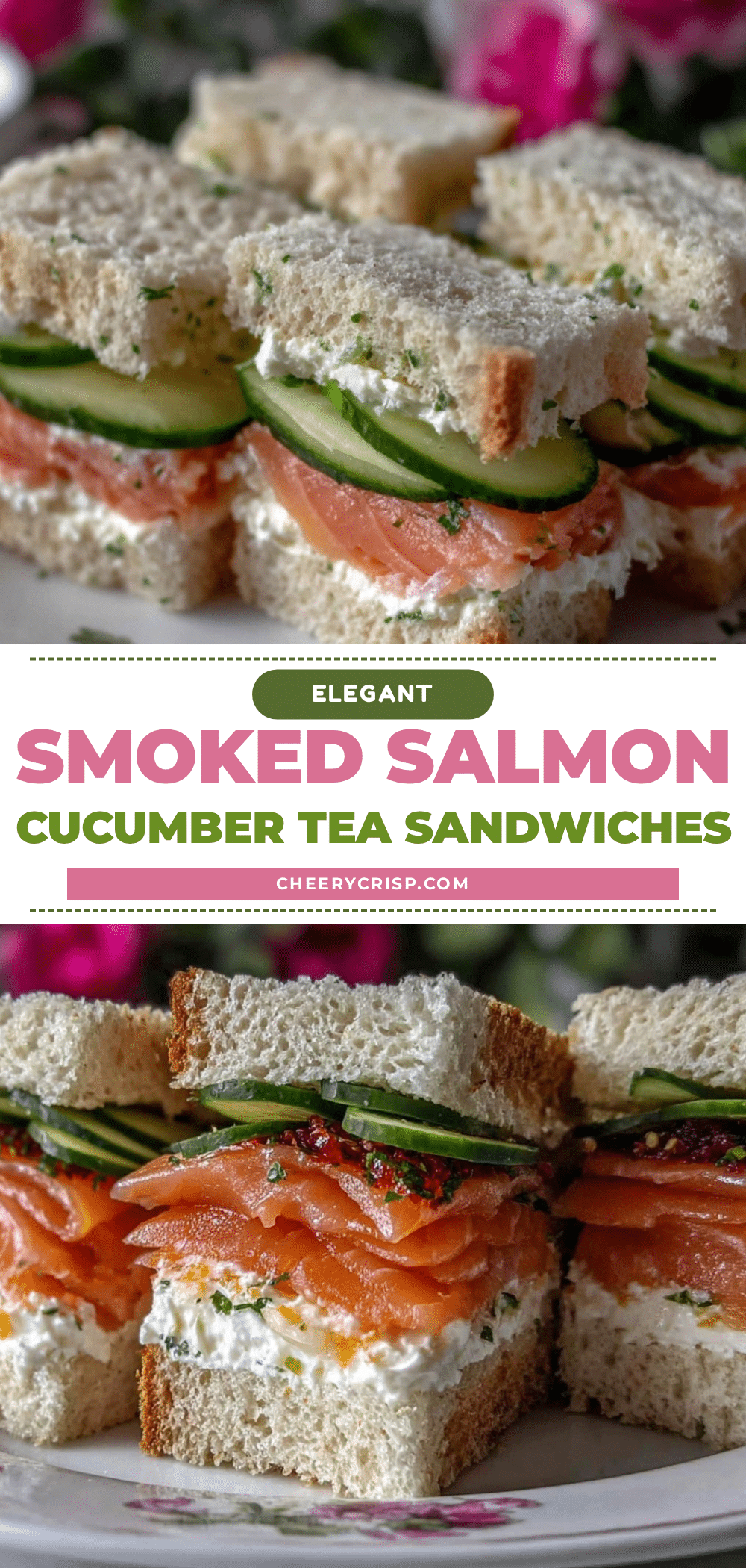 cucumber smoked salmon finger sandwiches recipe