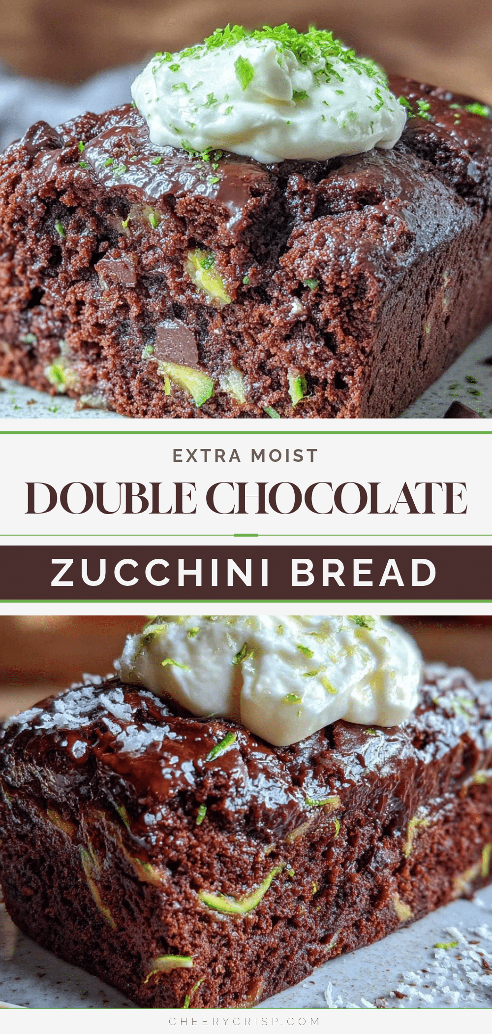 double chocolate zucchini bread recipe