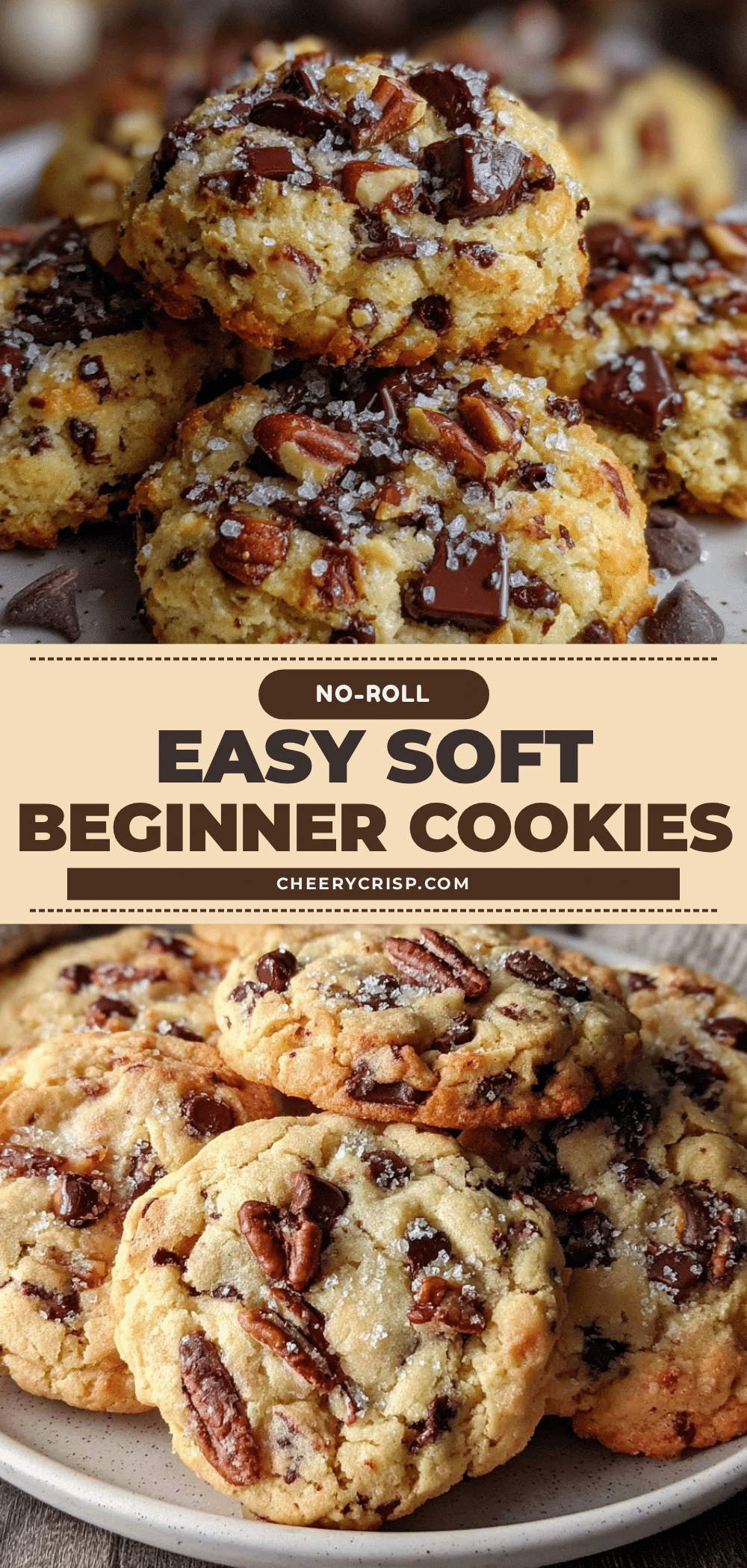easy beginner-friendly no-roll cookies recipe