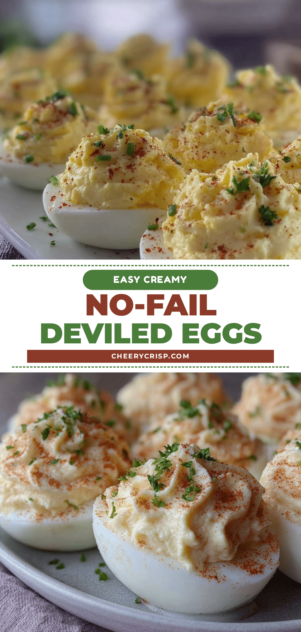easy creamy no-fail deviled eggs recipe recipe