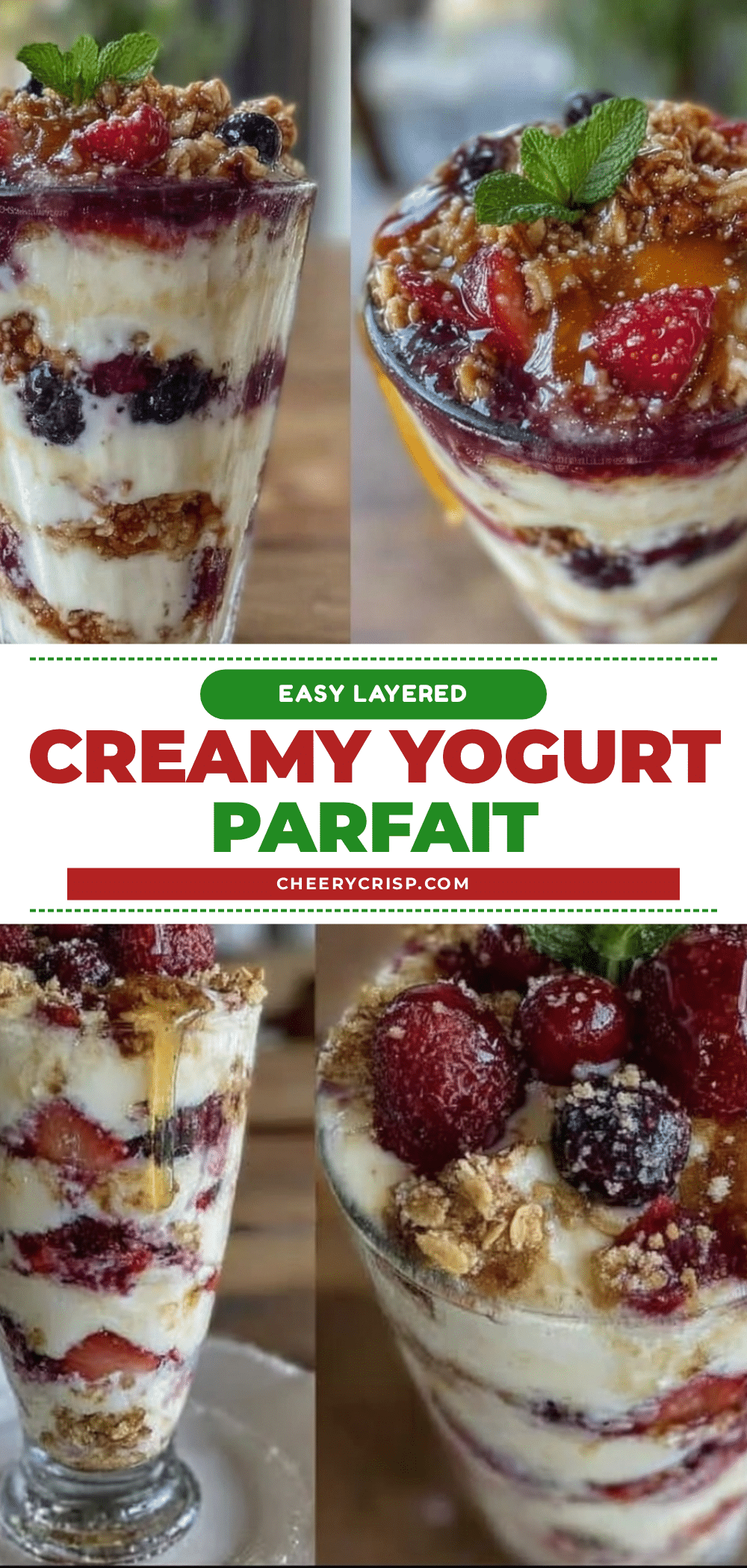 easy foolproof yogurt parfait recipe