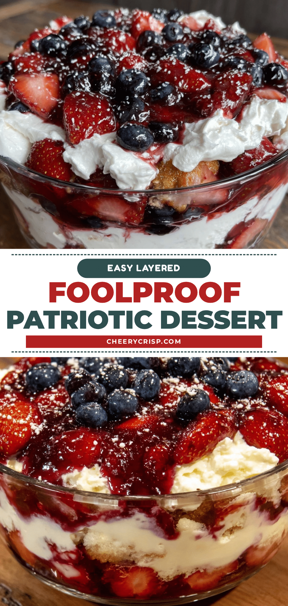 easy layered patriotic dessert recipe