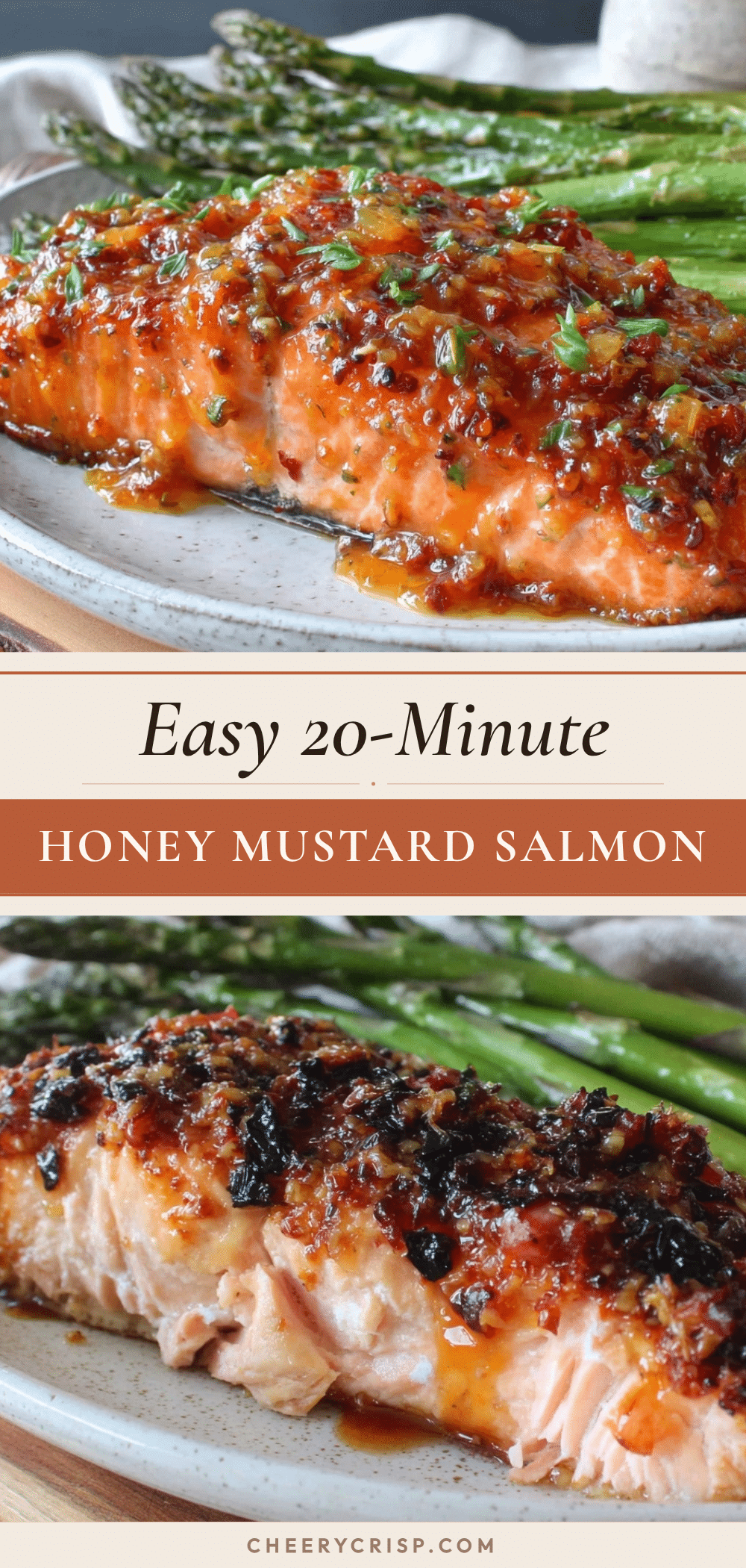 easy sheet pan honey mustard salmon recipe