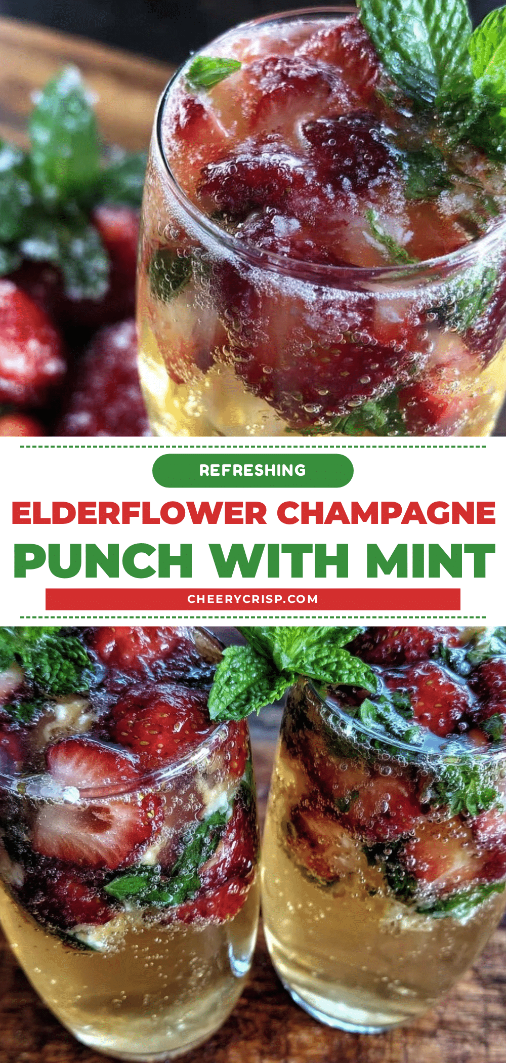 elderflower champagne punch recipe