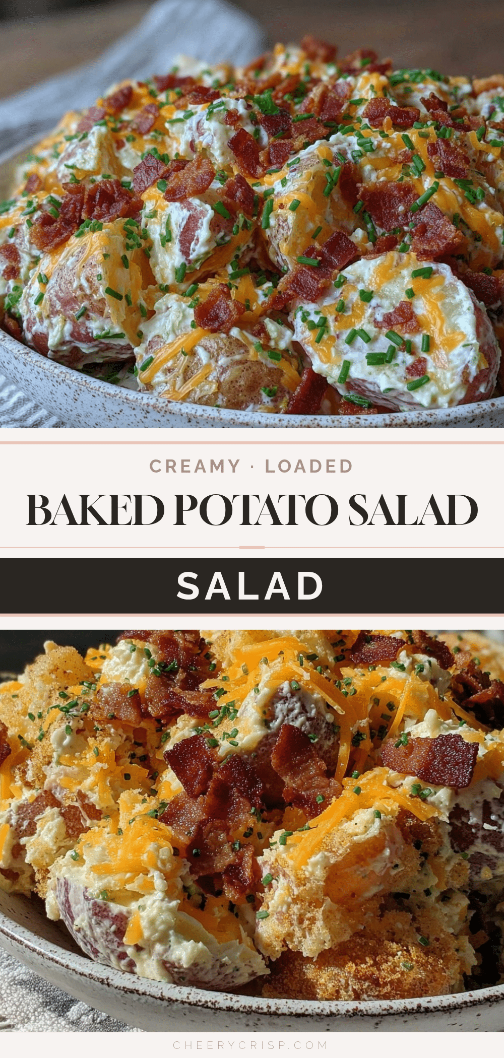 Instant Pot loaded baked potato salad recipe