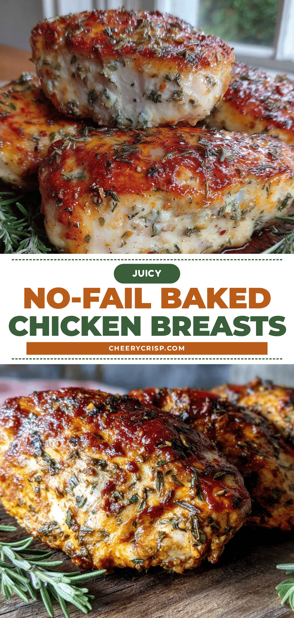 juicy baked chicken breasts recipe