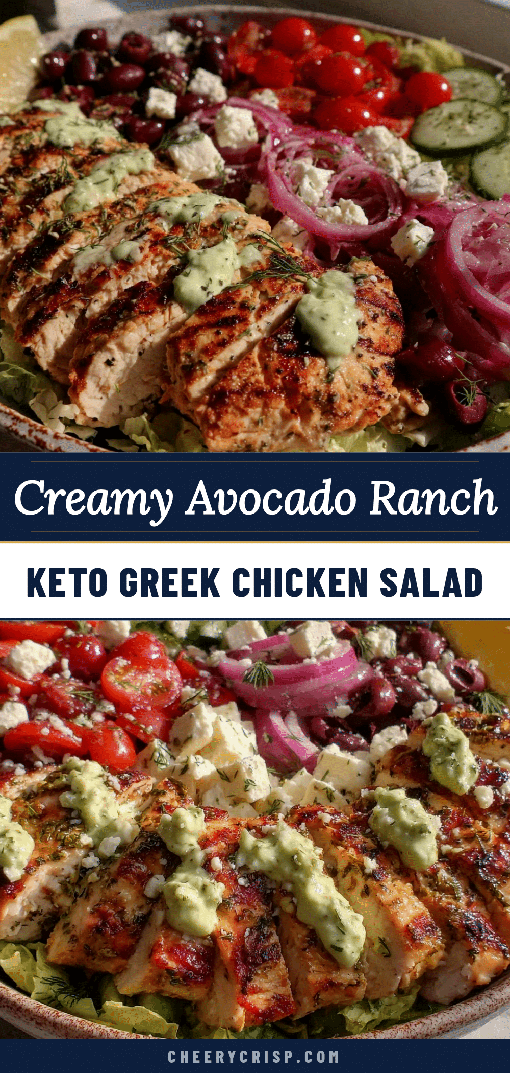 keto-friendly greek chicken salad recipe
