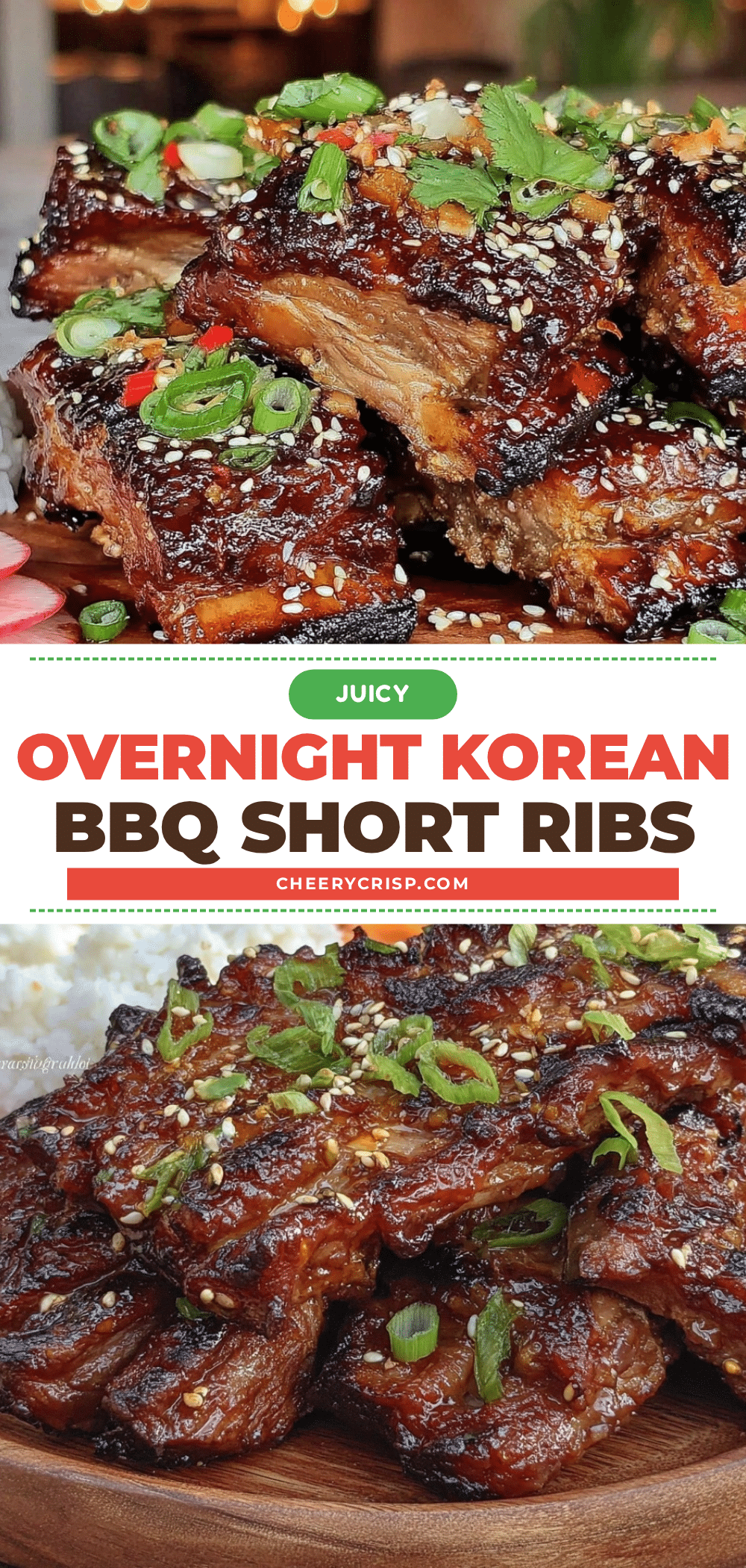Korean BBQ short ribs recipe