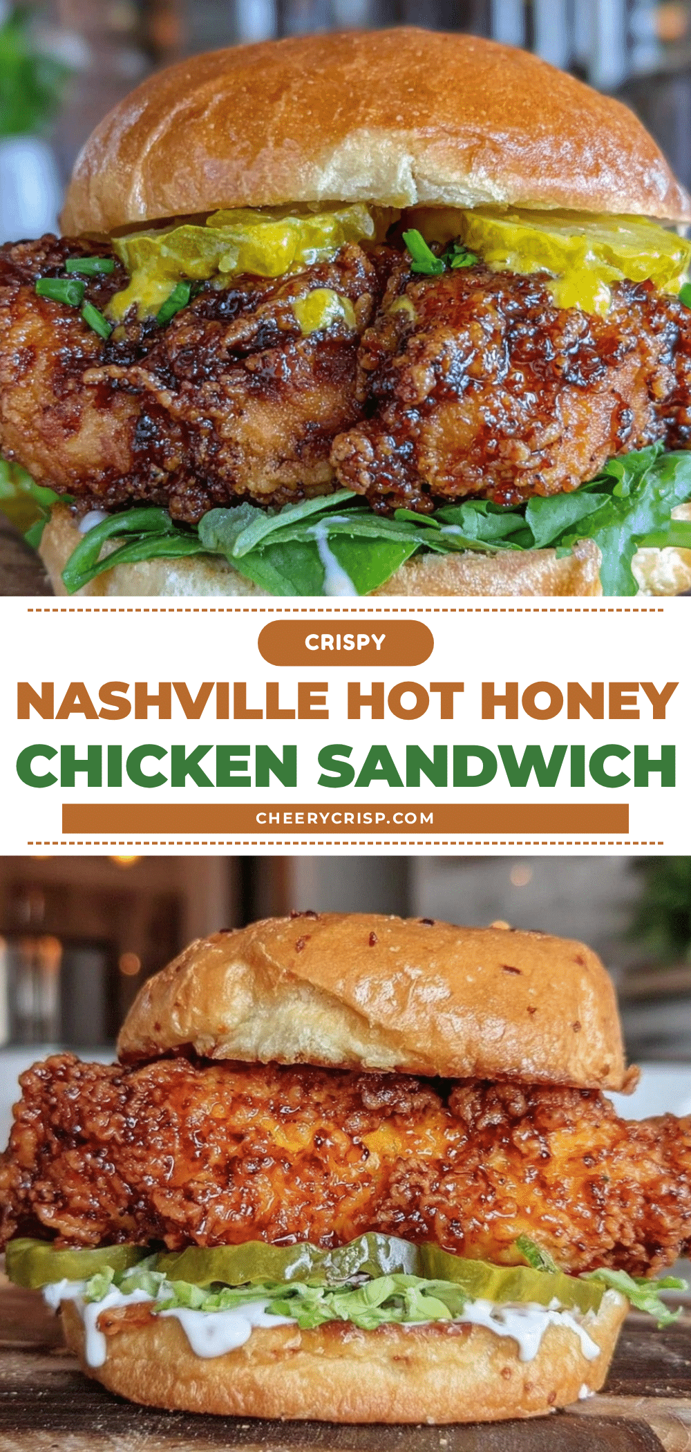 Nashville Hot Honey Fried Chicken Sandwich recipe