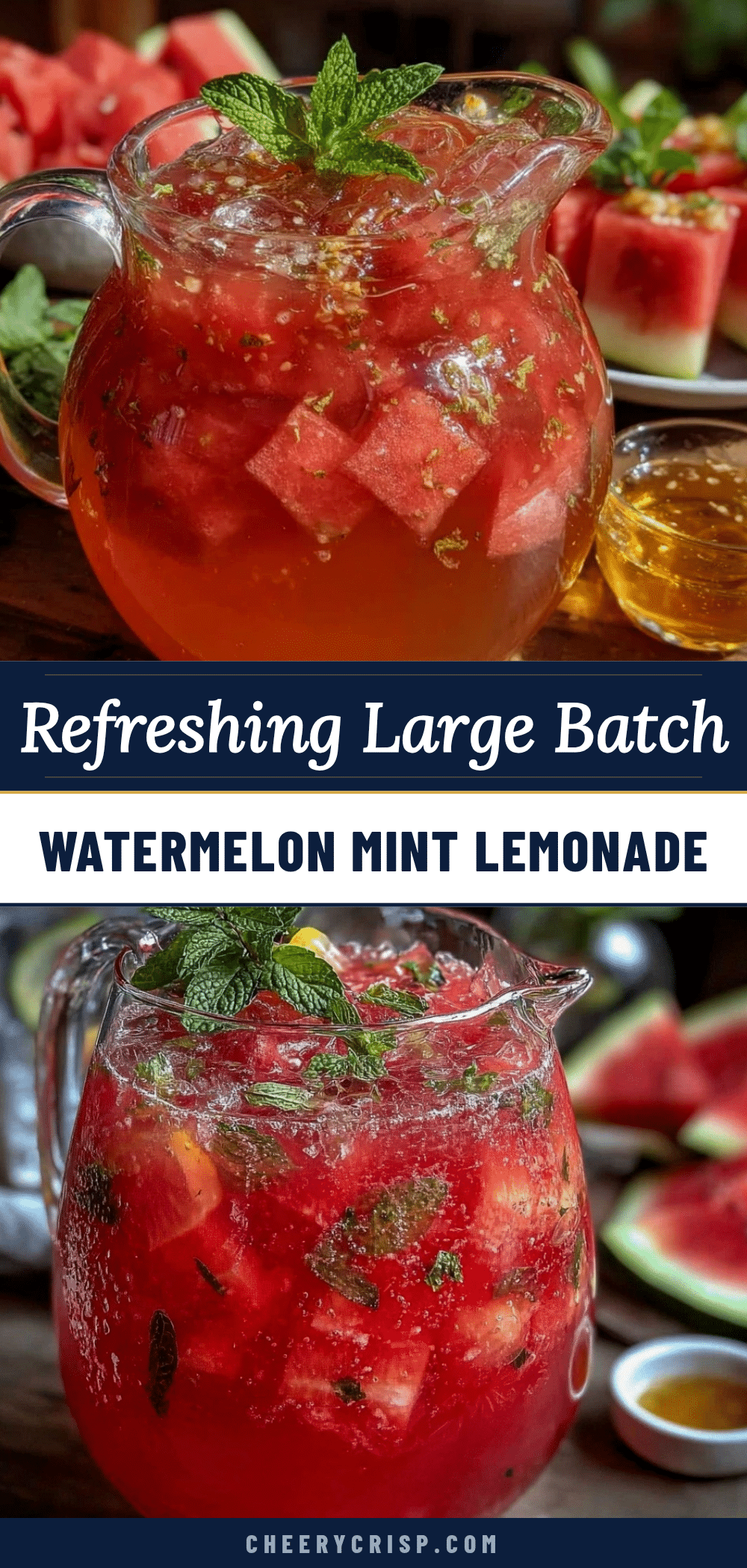 watermelon mint lemonade recipe