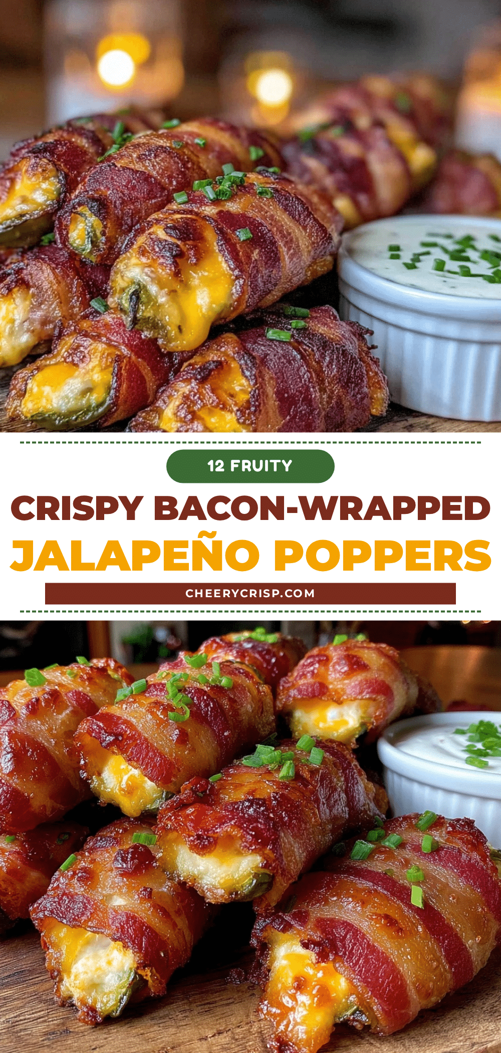 bacon-wrapped jalapeño poppers recipe