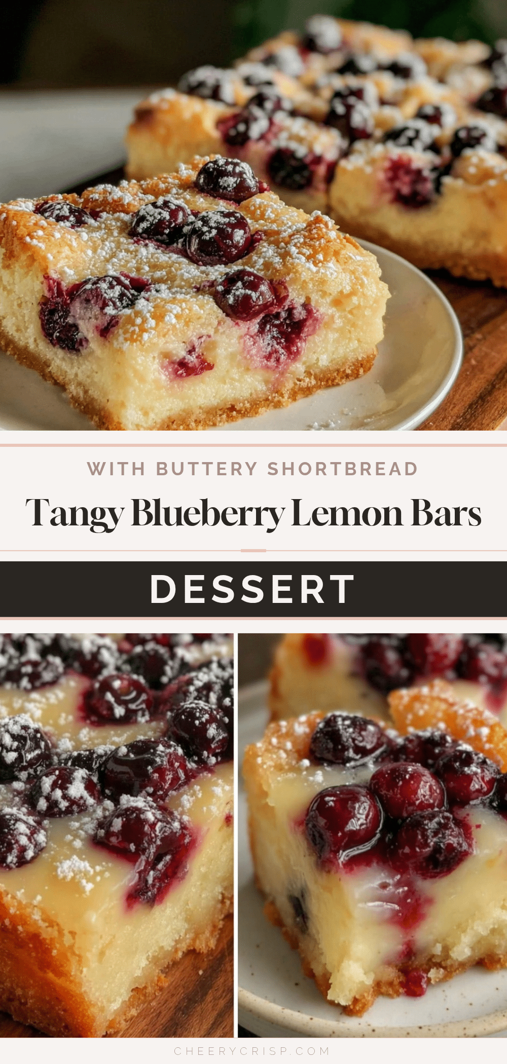 blueberry lemon bars recipe
