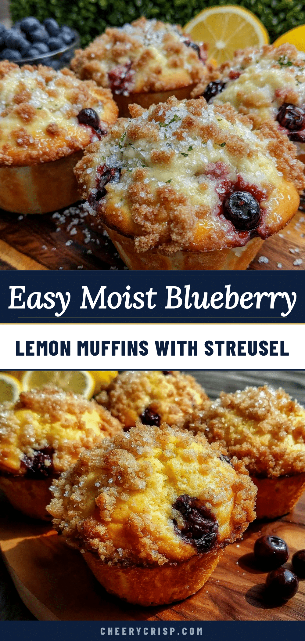 blueberry lemon muffins recipe
