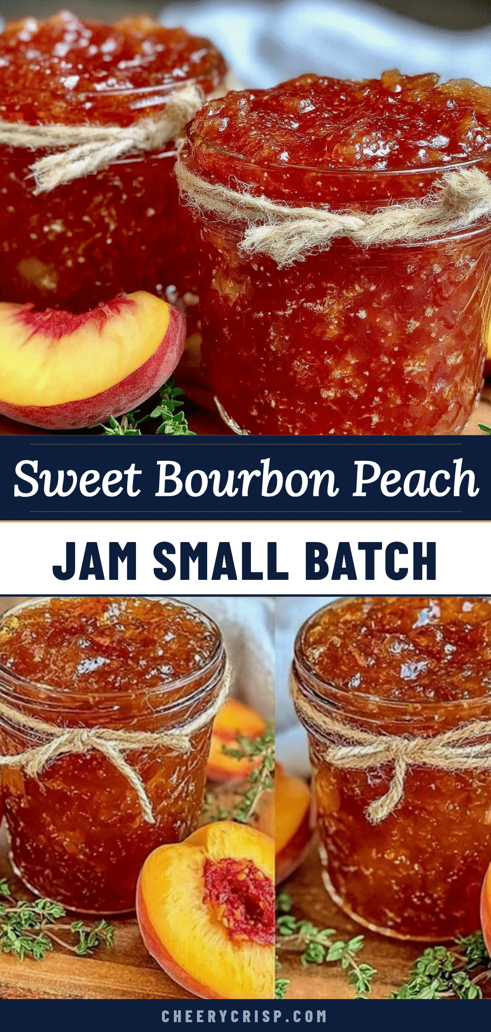 bourbon peach jam recipe