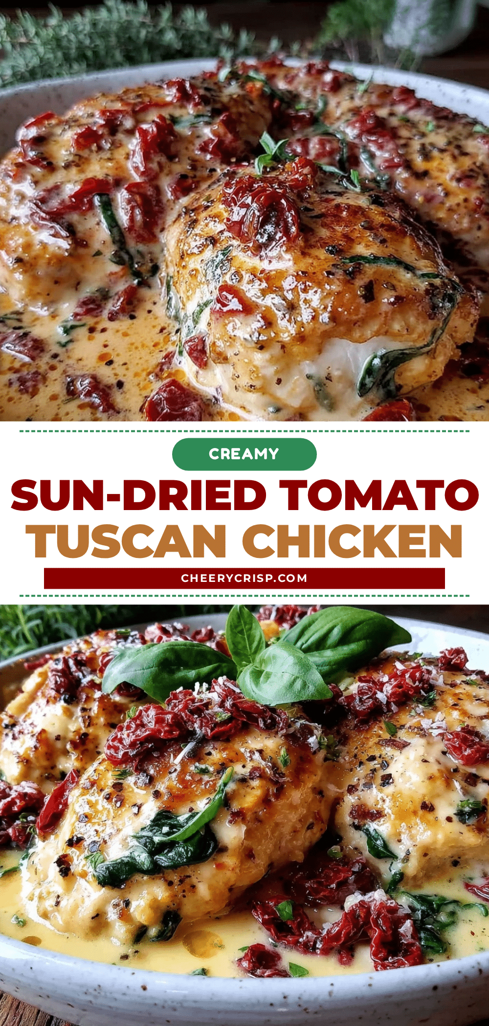 creamy tuscan chicken recipe