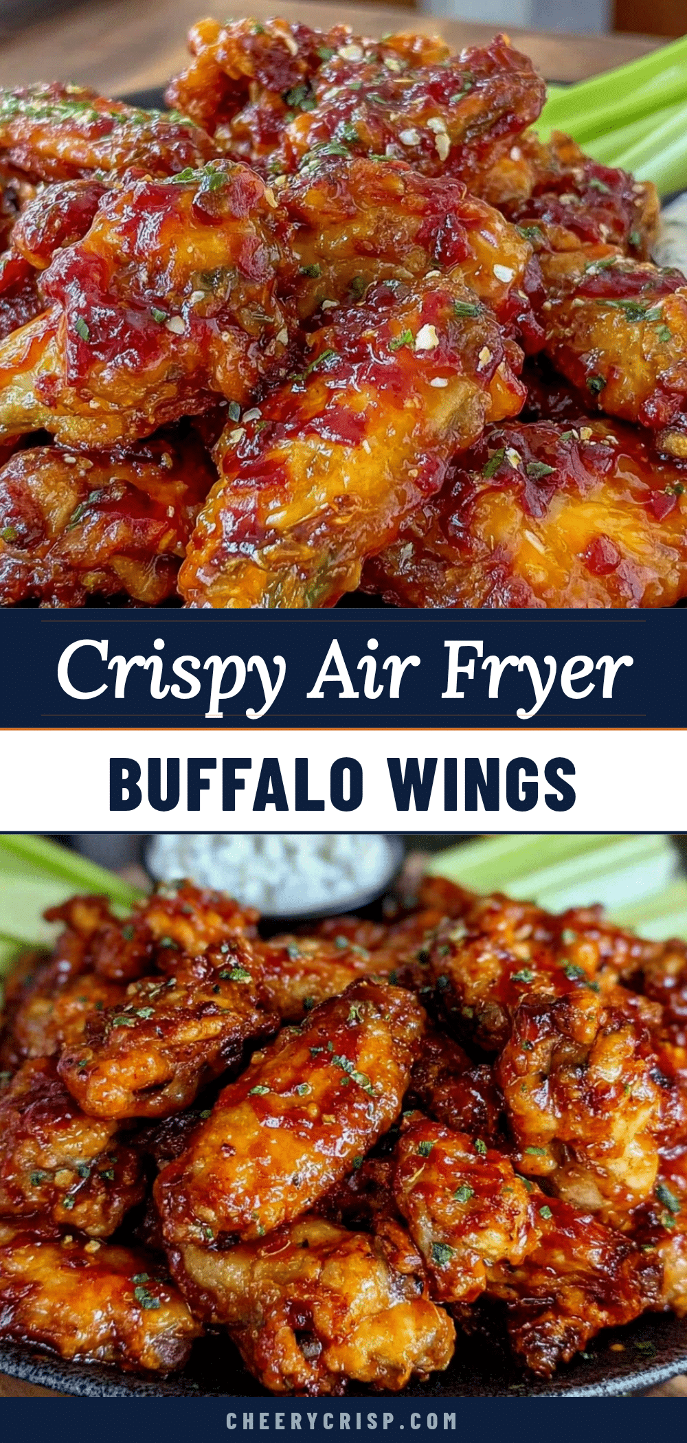 crispy air fryer chicken wings recipe