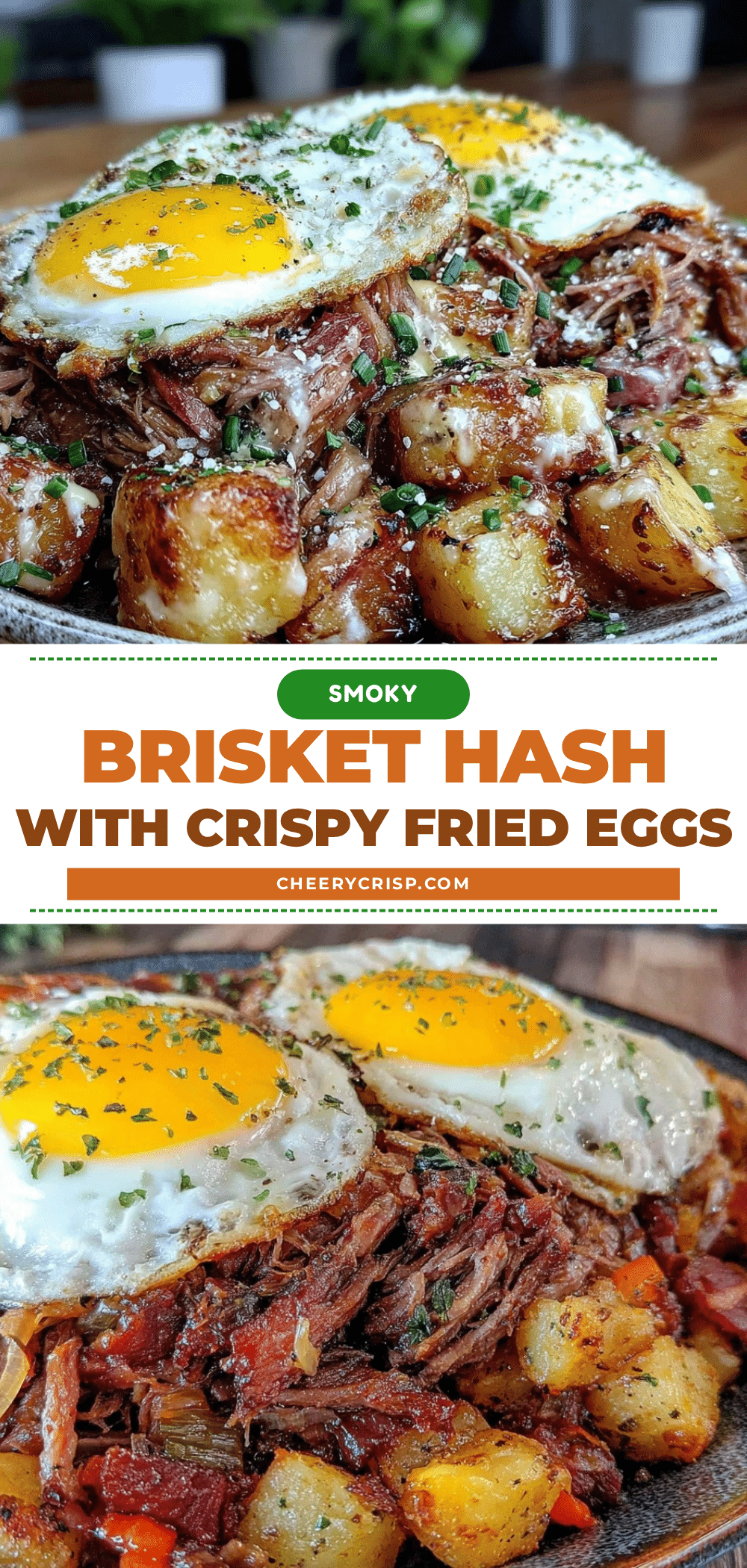 crispy smoked brisket hash recipe