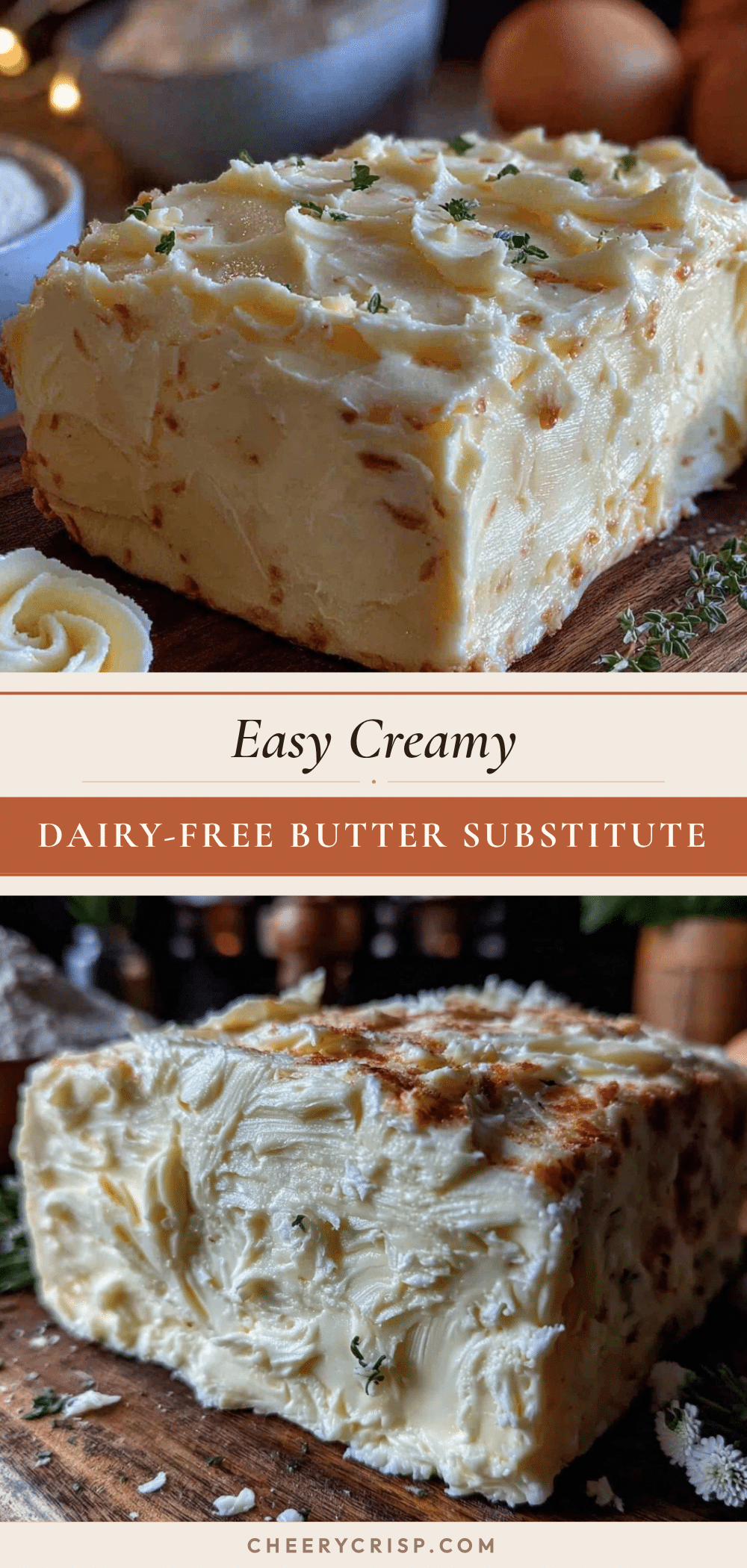 dairy-free butter substitute recipe