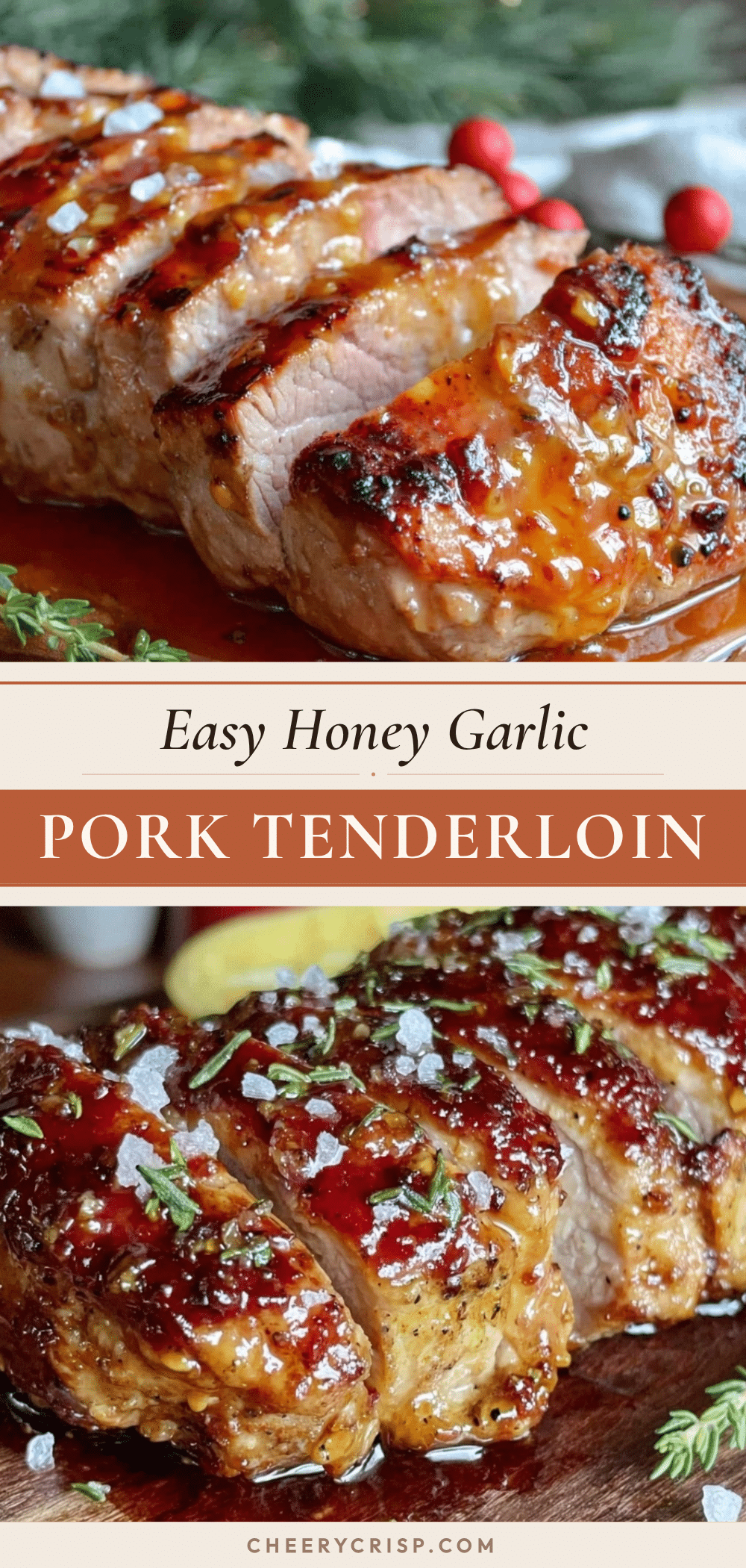 easy honey garlic pork tenderloin recipe